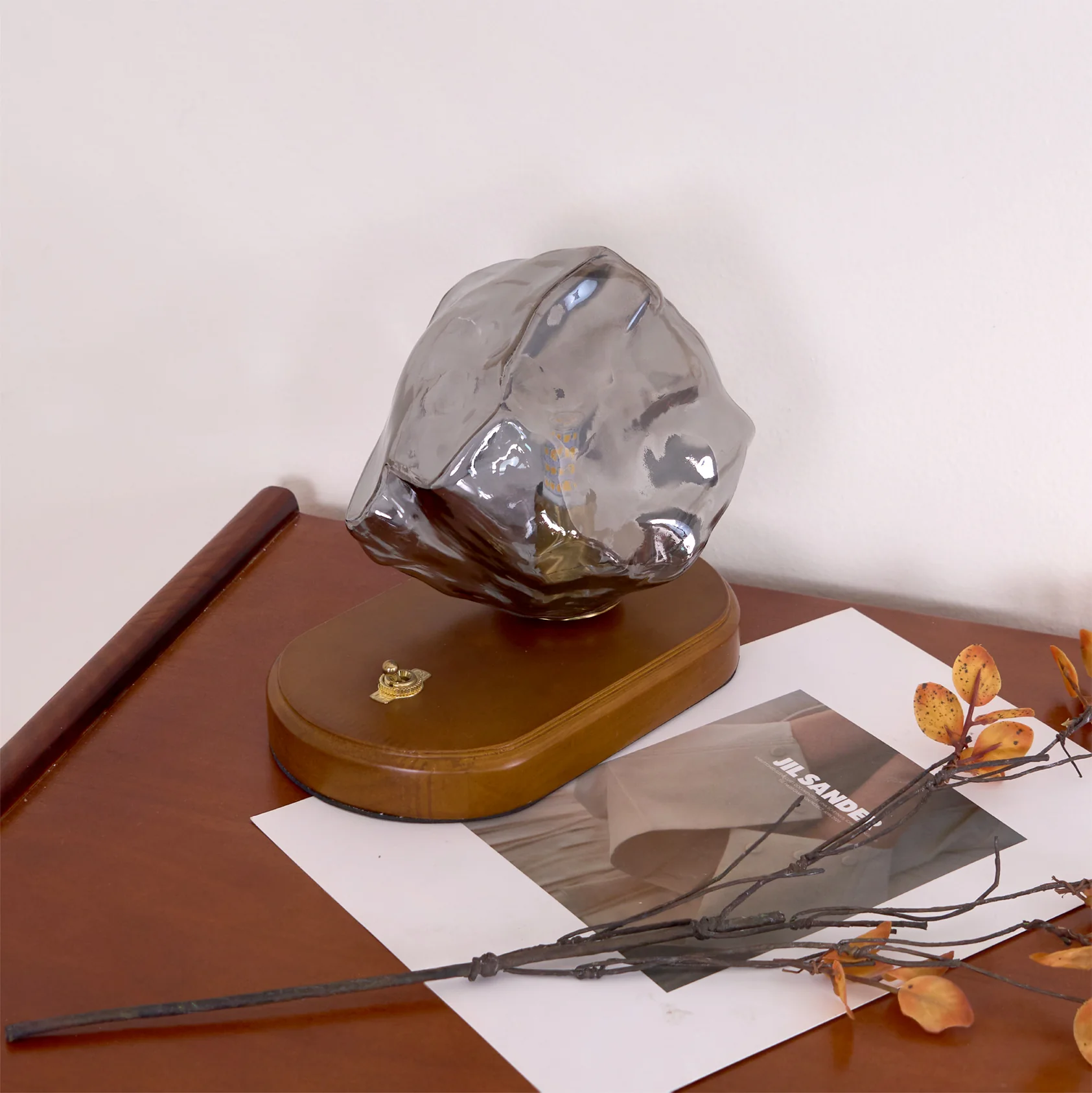 Ice Stone Glass Table Lamp - Image 35