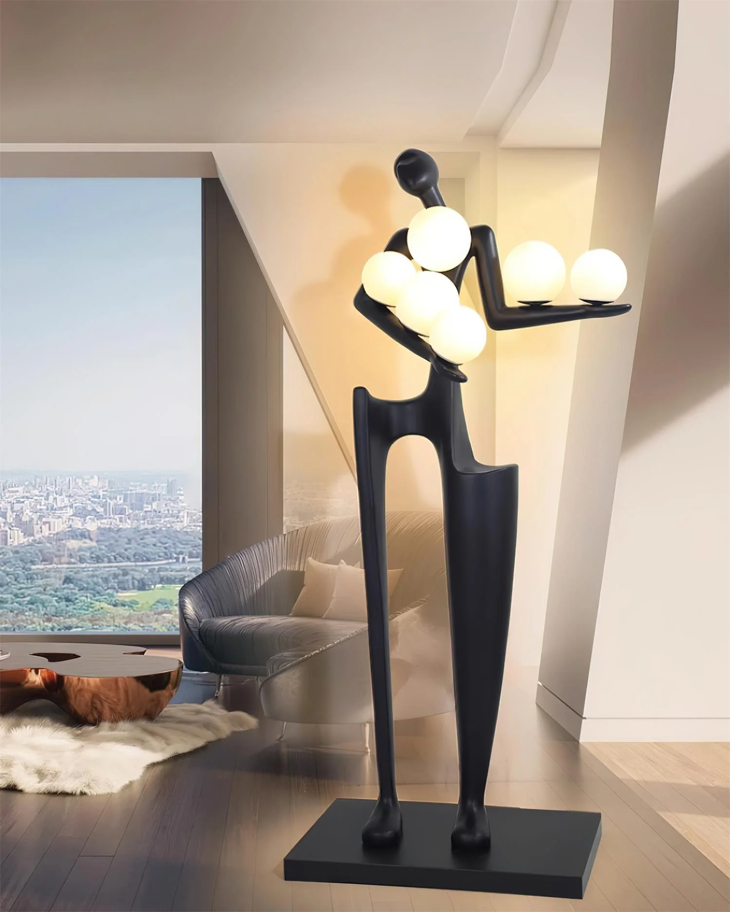Guardian Sculpture Floor Lamp - Image 24