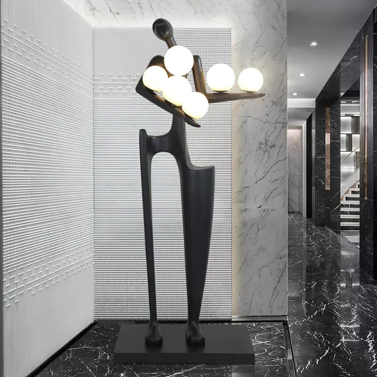 Guardian Sculpture Floor Lamp - Image 3