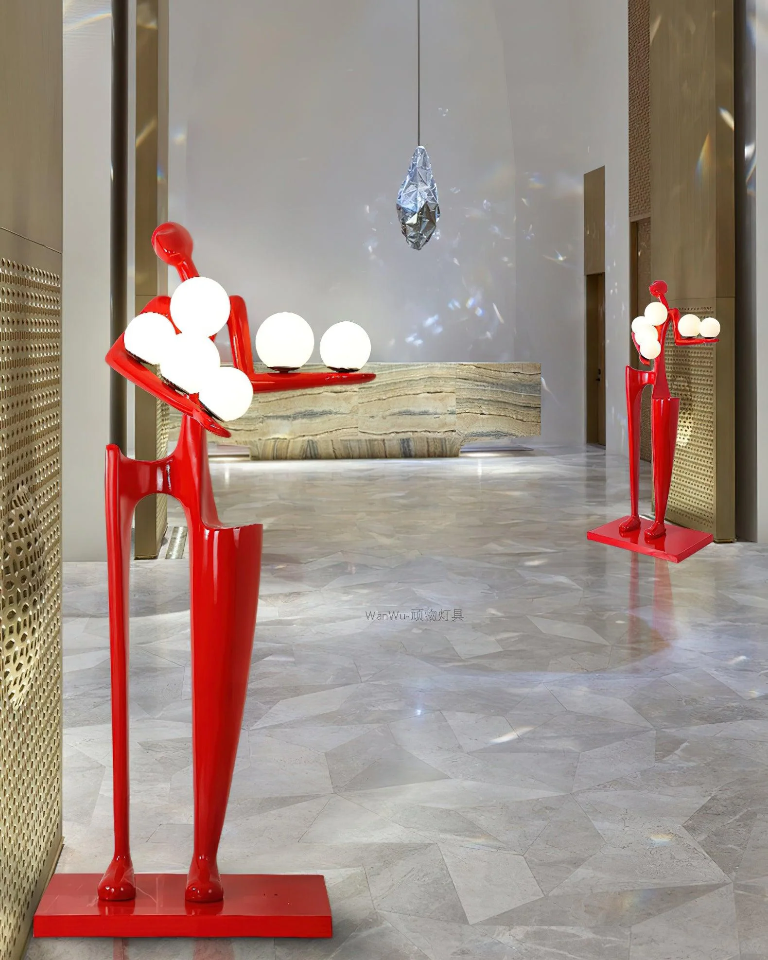 Guardian Sculpture Floor Lamp - Image 40