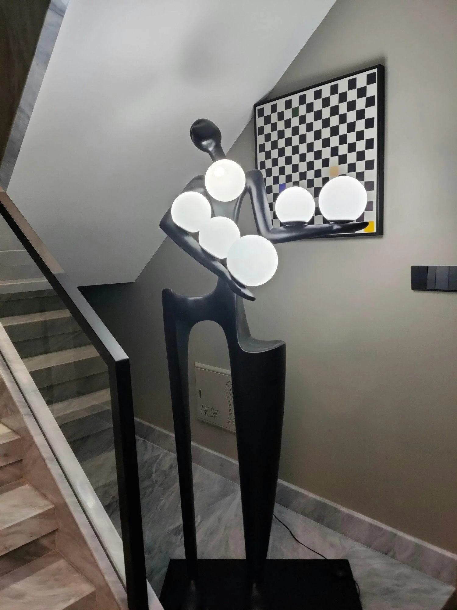 Guardian Sculpture Floor Lamp - Image 6