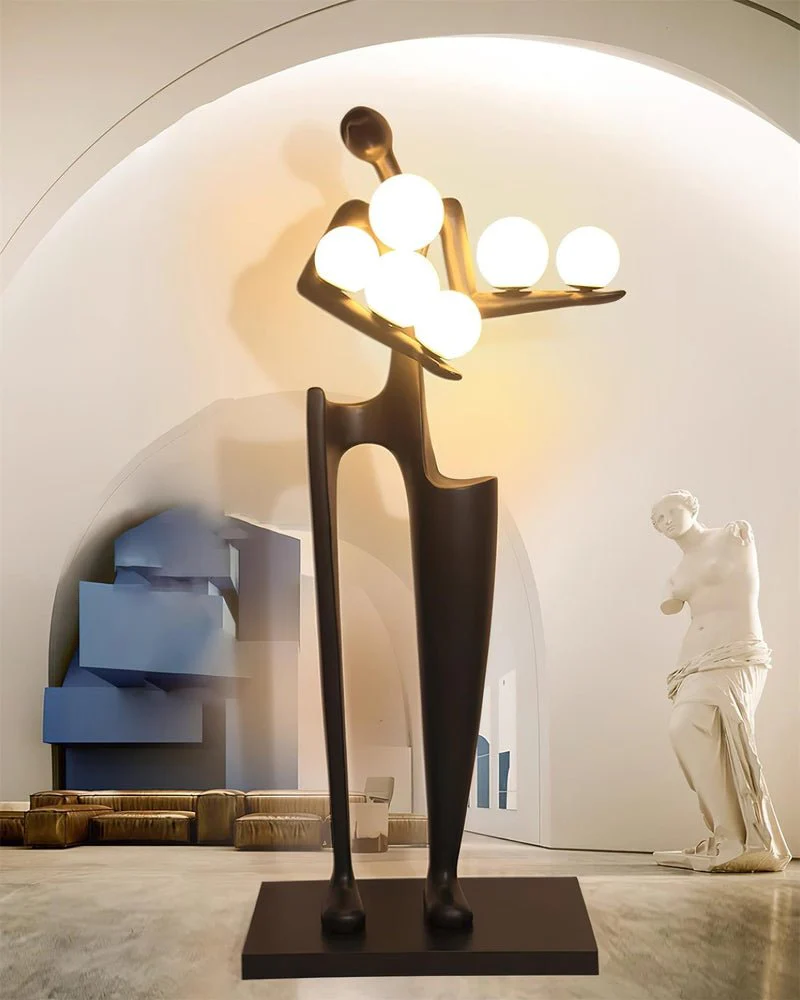 Guardian Sculpture Floor Lamp - Image 7