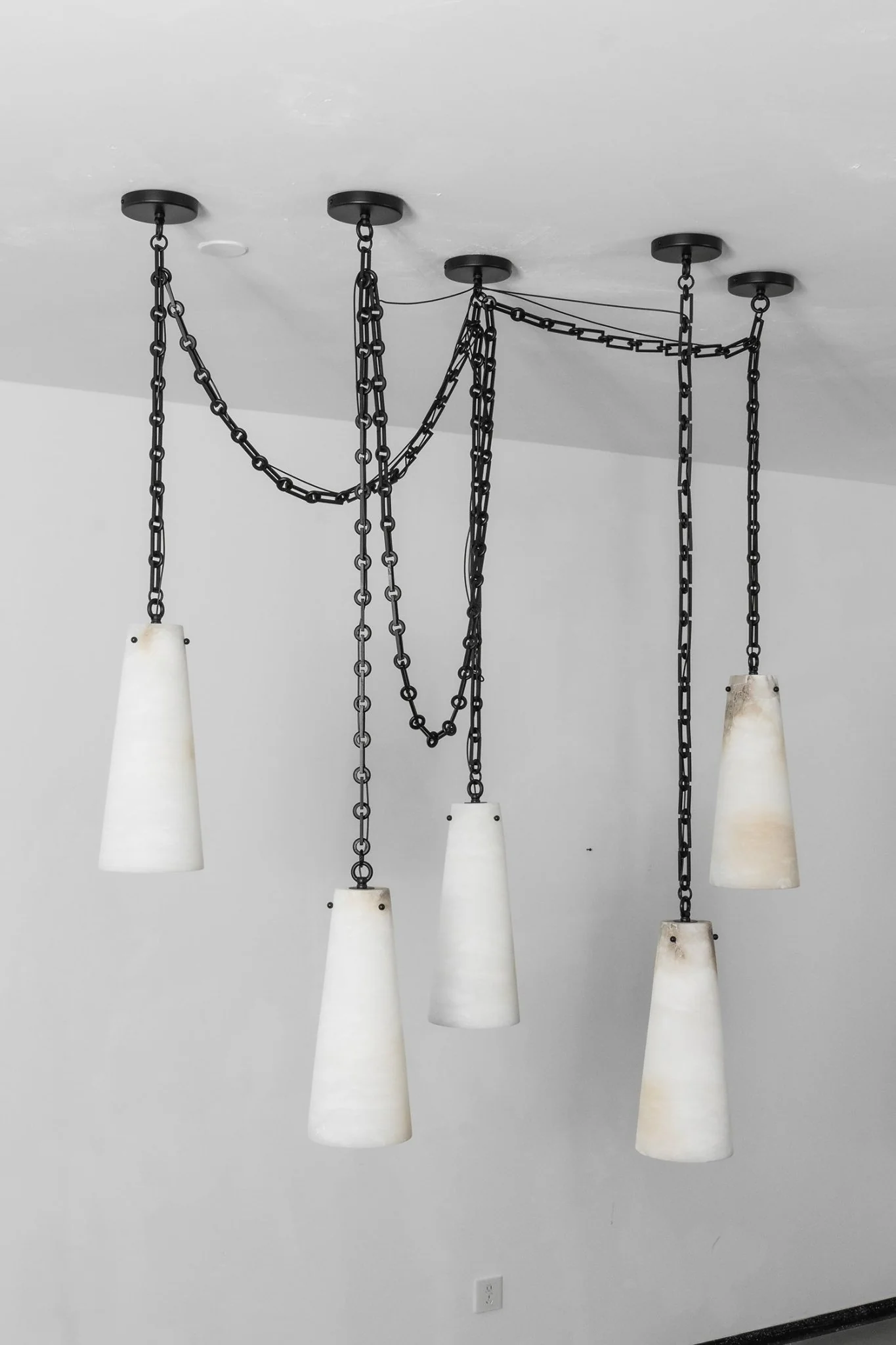 Industrial Cascade Chain Chandelier - Image 21