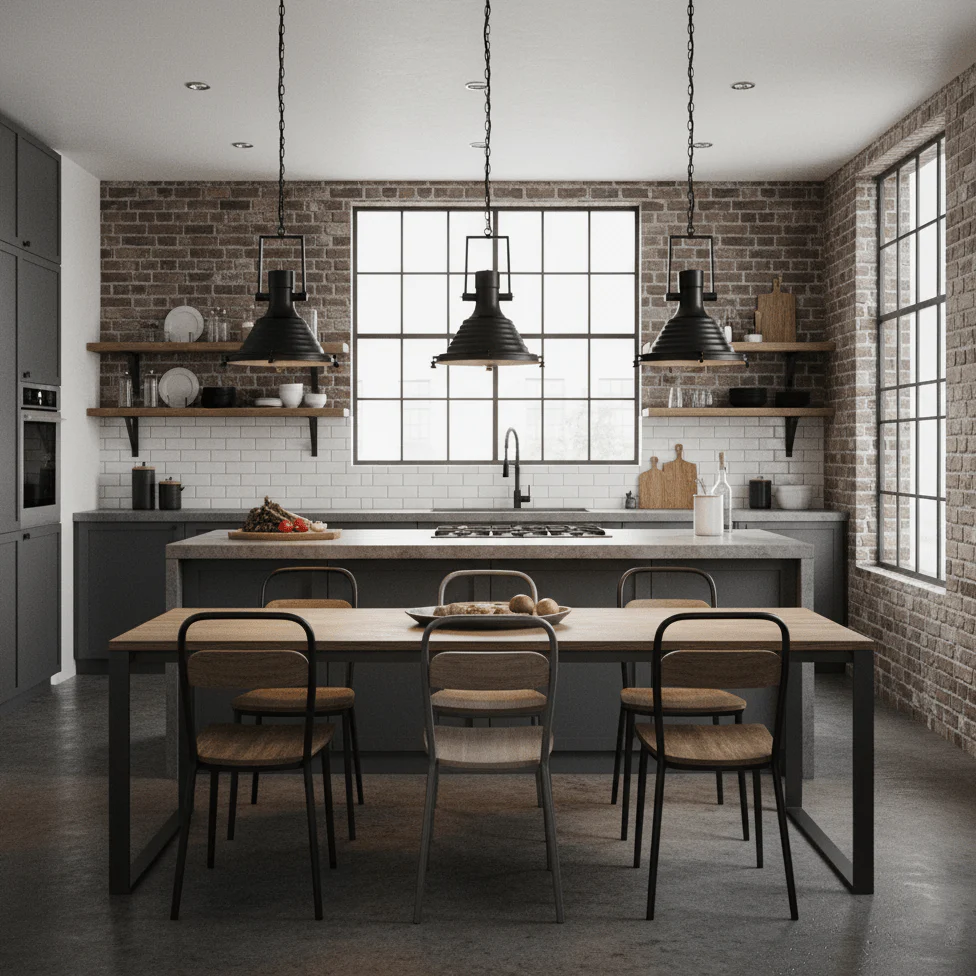 Industrial Country Metal pendant Light - Image 11