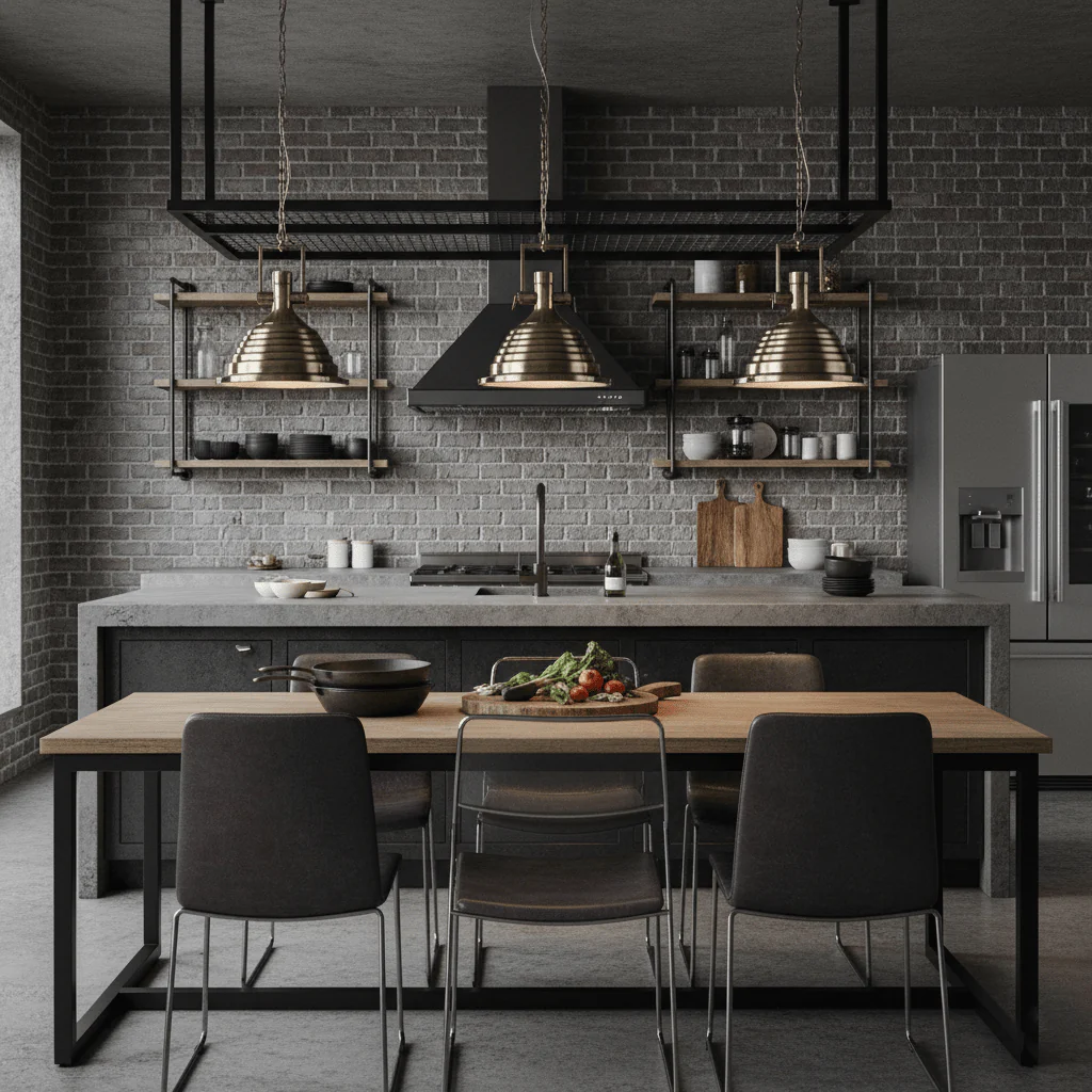 Industrial Country Metal pendant Light - Image 3