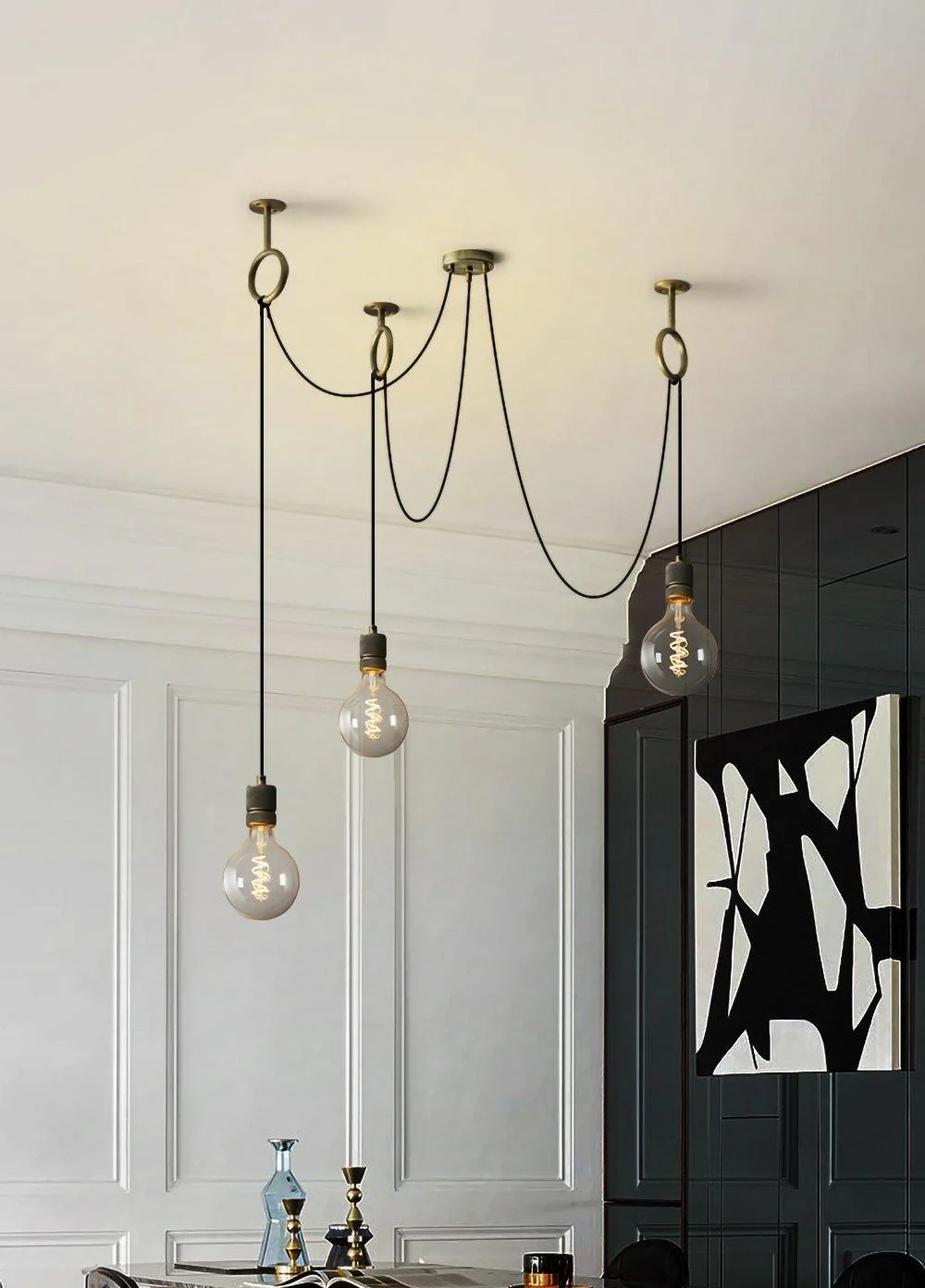 Industrial Spider Chandelier - Image 10