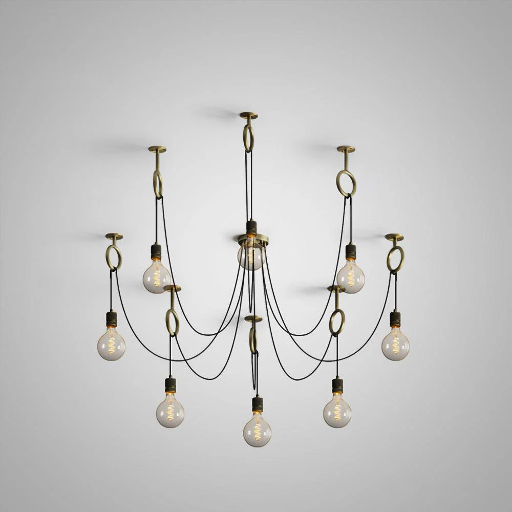 Industrial Spider Chandelier - Image 18