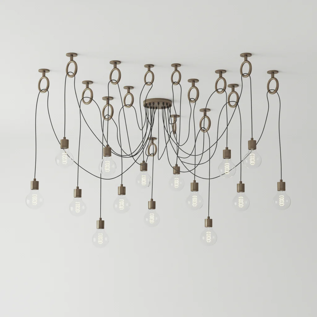 Industrial Spider Chandelier - Image 24