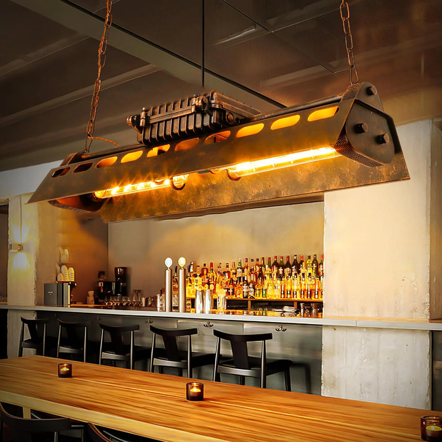 Industrial Steampunk Chandelier - Image 10