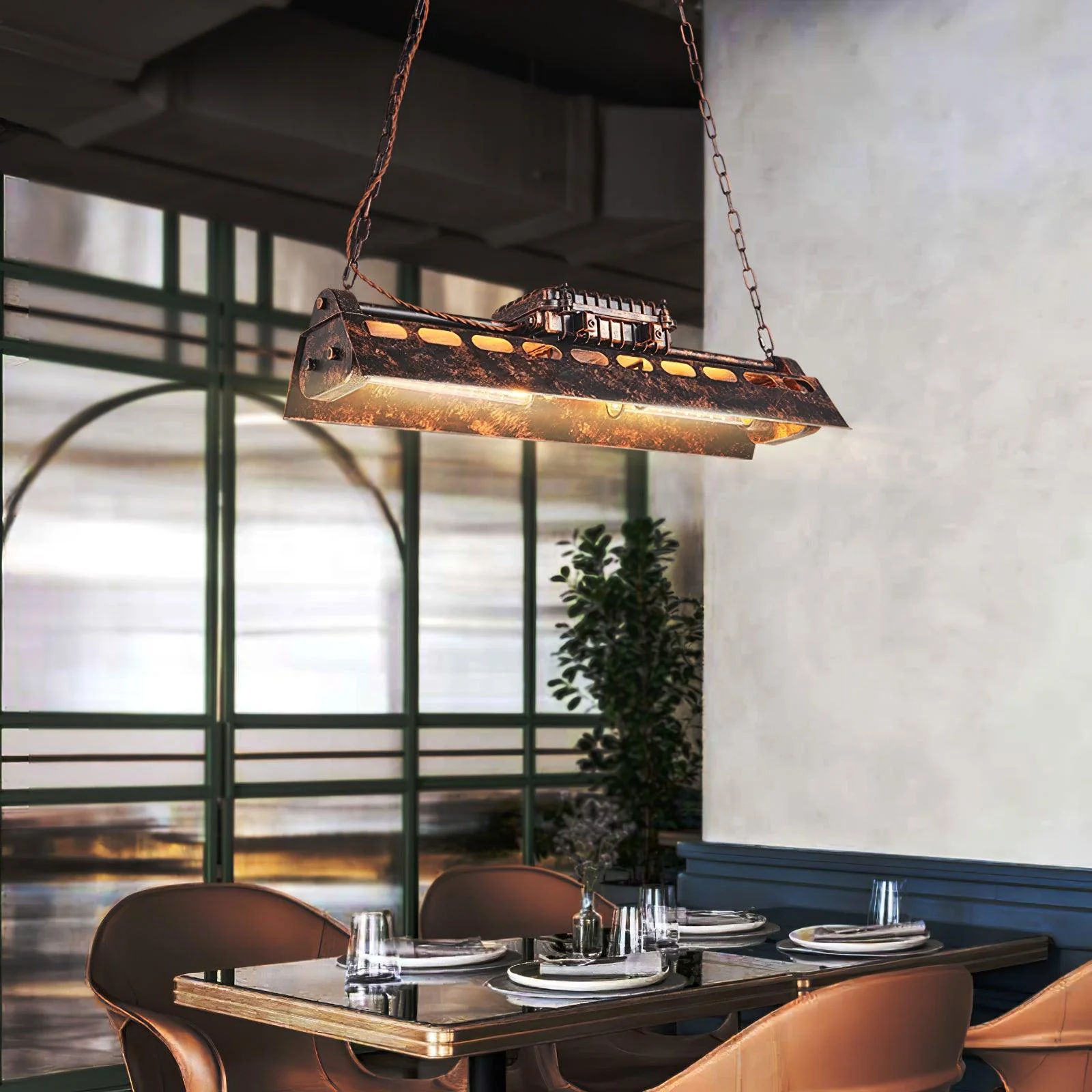 Industrial Steampunk Chandelier - Image 21