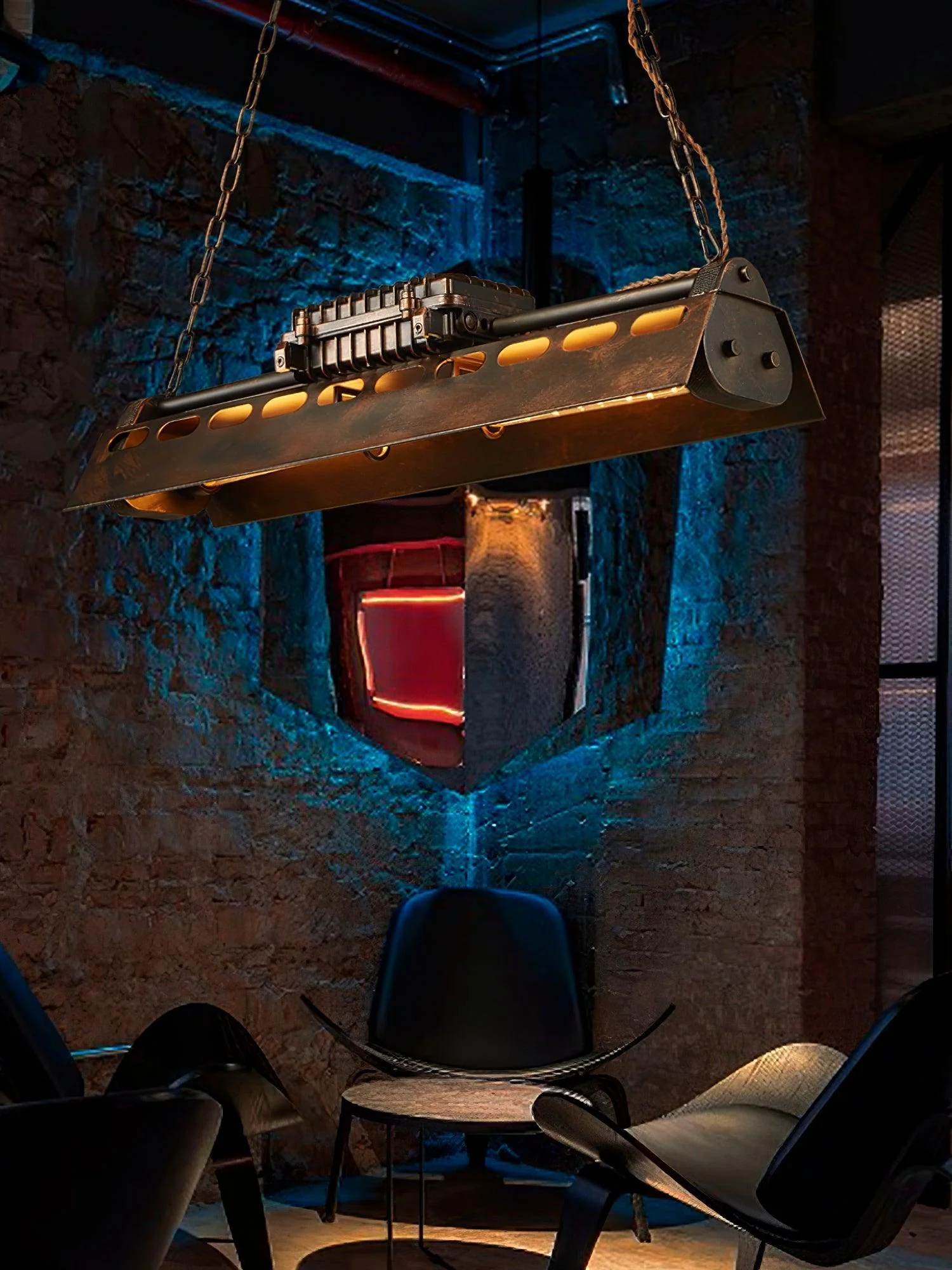 Industrial Steampunk Chandelier - Image 28