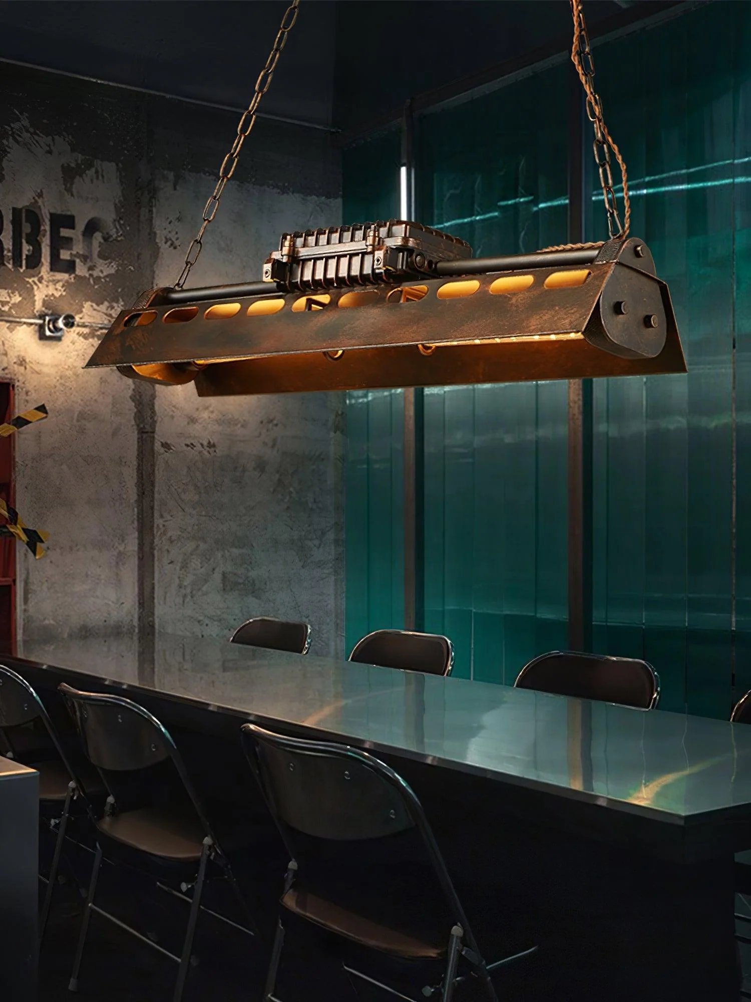 Industrial Steampunk Chandelier - Image 30