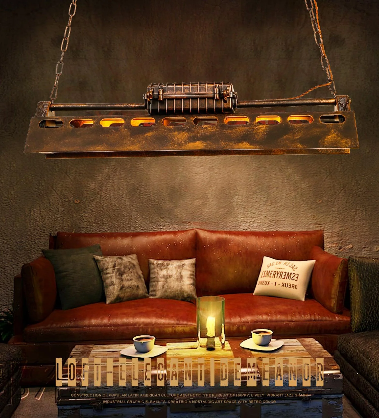 Industrial Steampunk Chandelier - Image 32