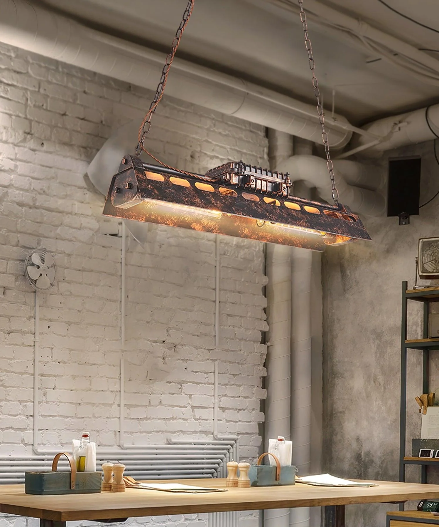 Industrial Steampunk Chandelier - Image 35