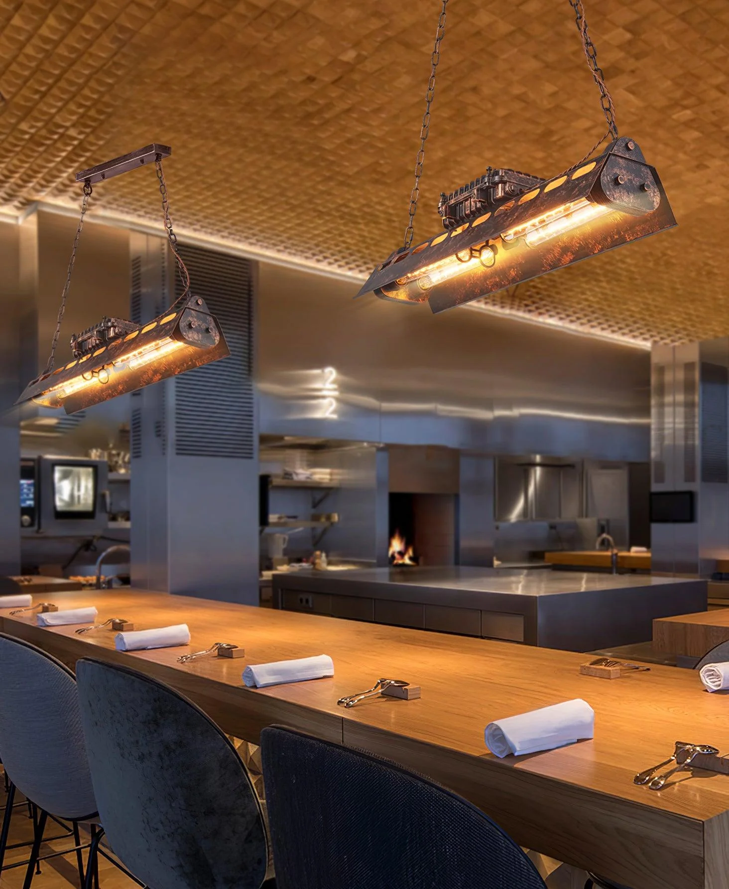 Industrial Steampunk Chandelier - Image 36