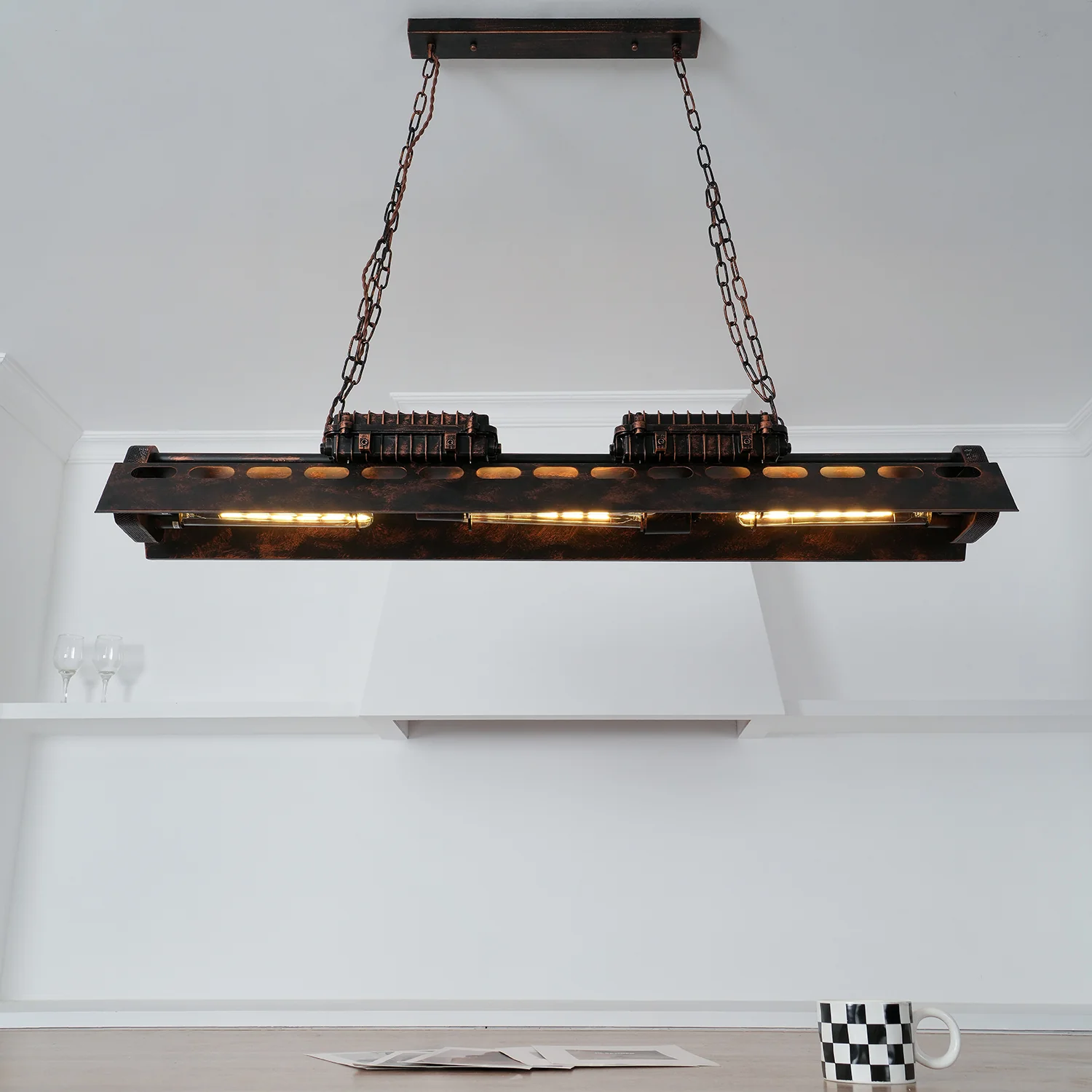 Industrial Steampunk Chandelier - Image 46