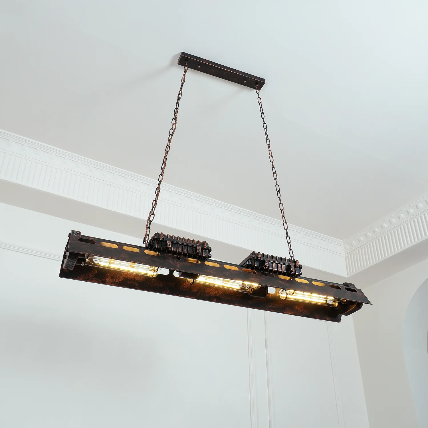 Industrial Steampunk Chandelier - Image 8