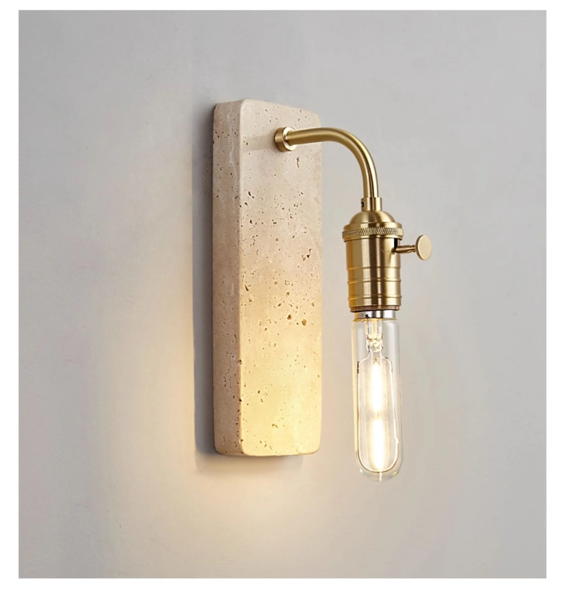 Industrial Stone Sconce - Image 6