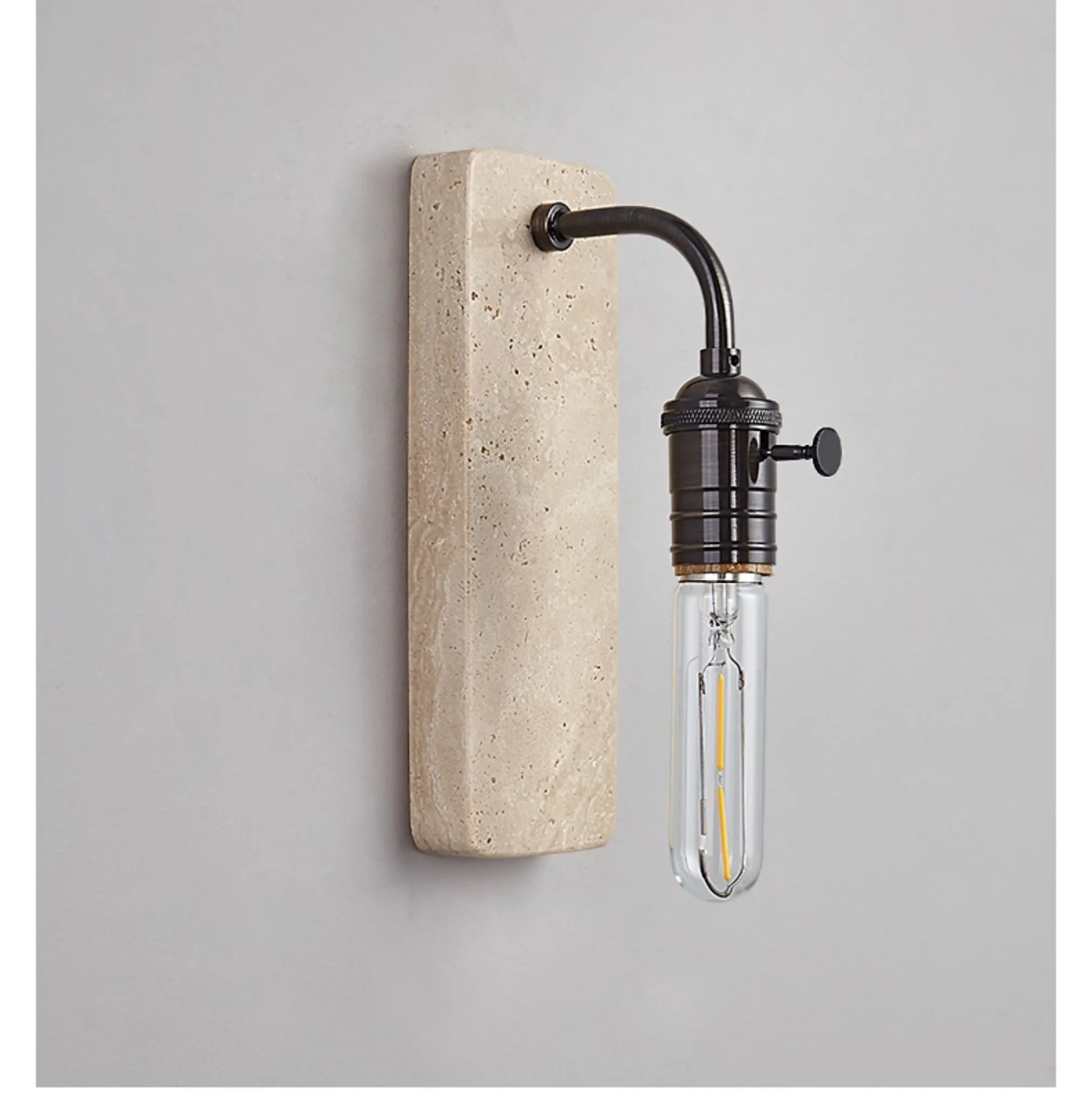 Industrial Stone Sconce - Image 7