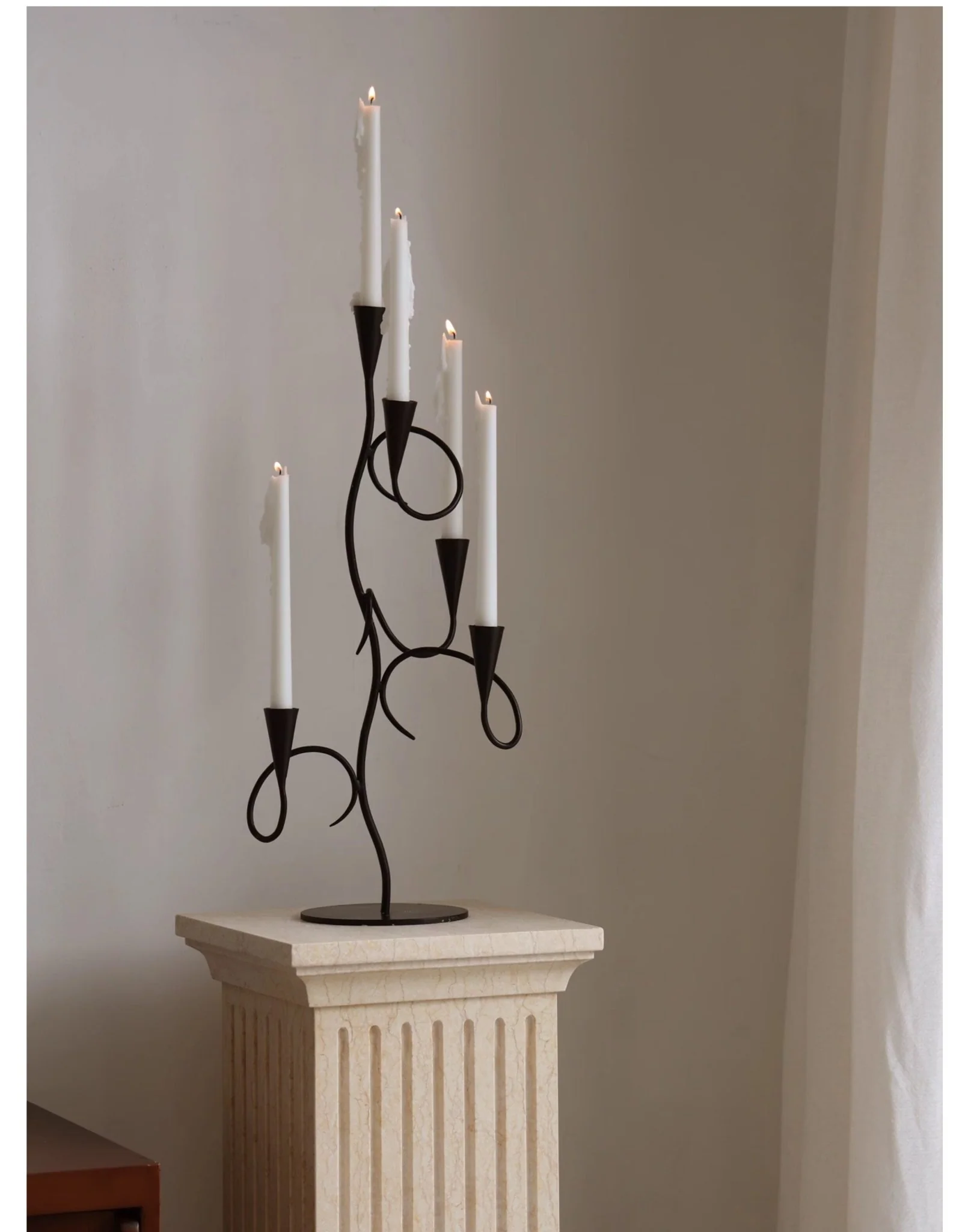 Iron Vine Multi-Arm Candle Holder - Image 13