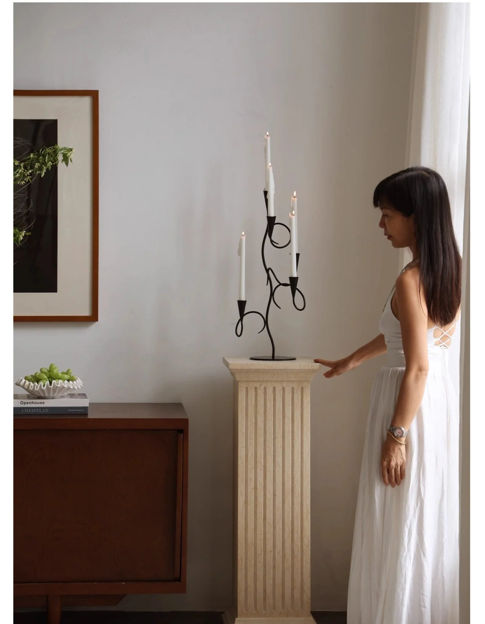 Iron Vine Multi-Arm Candle Holder - Image 15