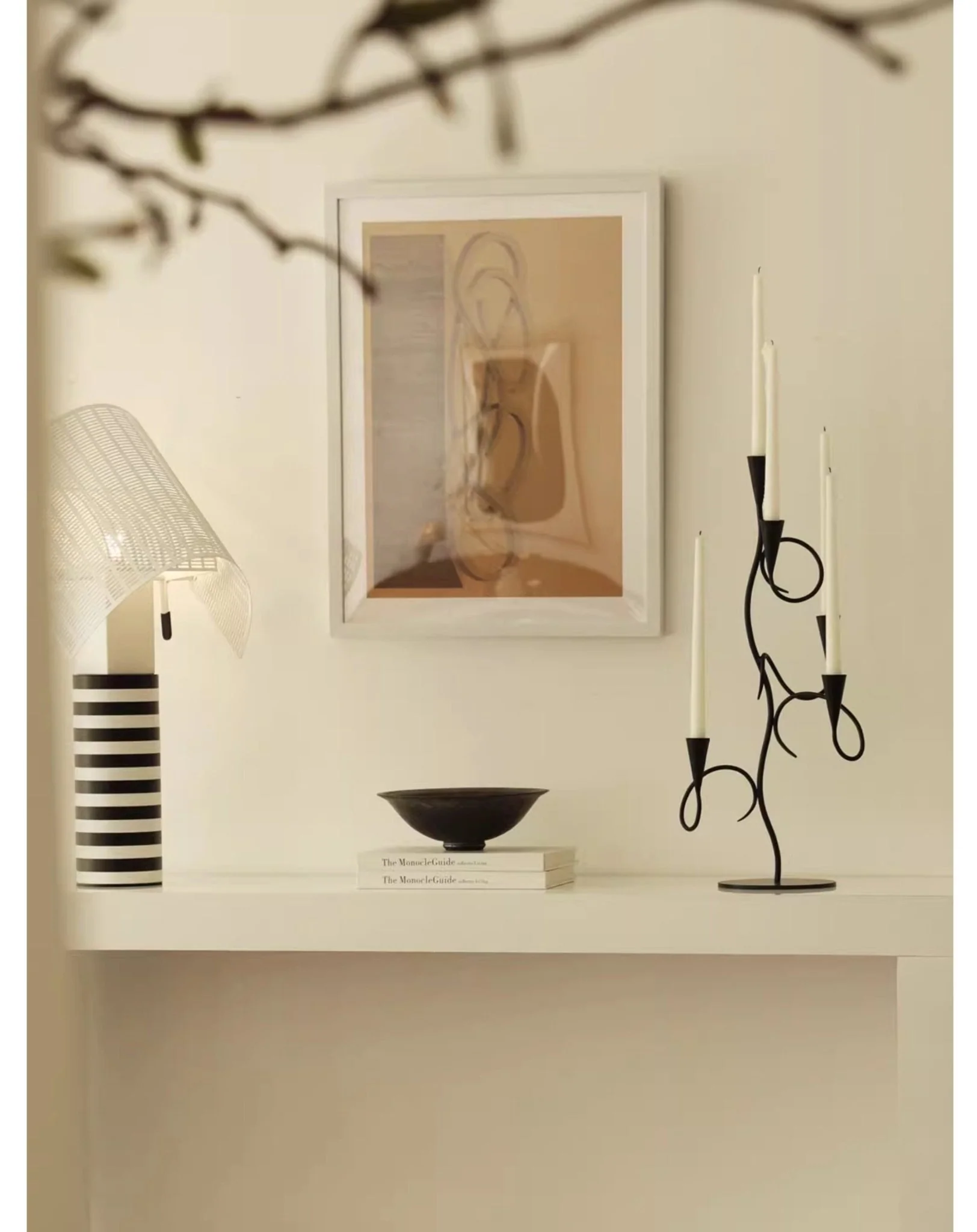 Iron Vine Multi-Arm Candle Holder - Image 8