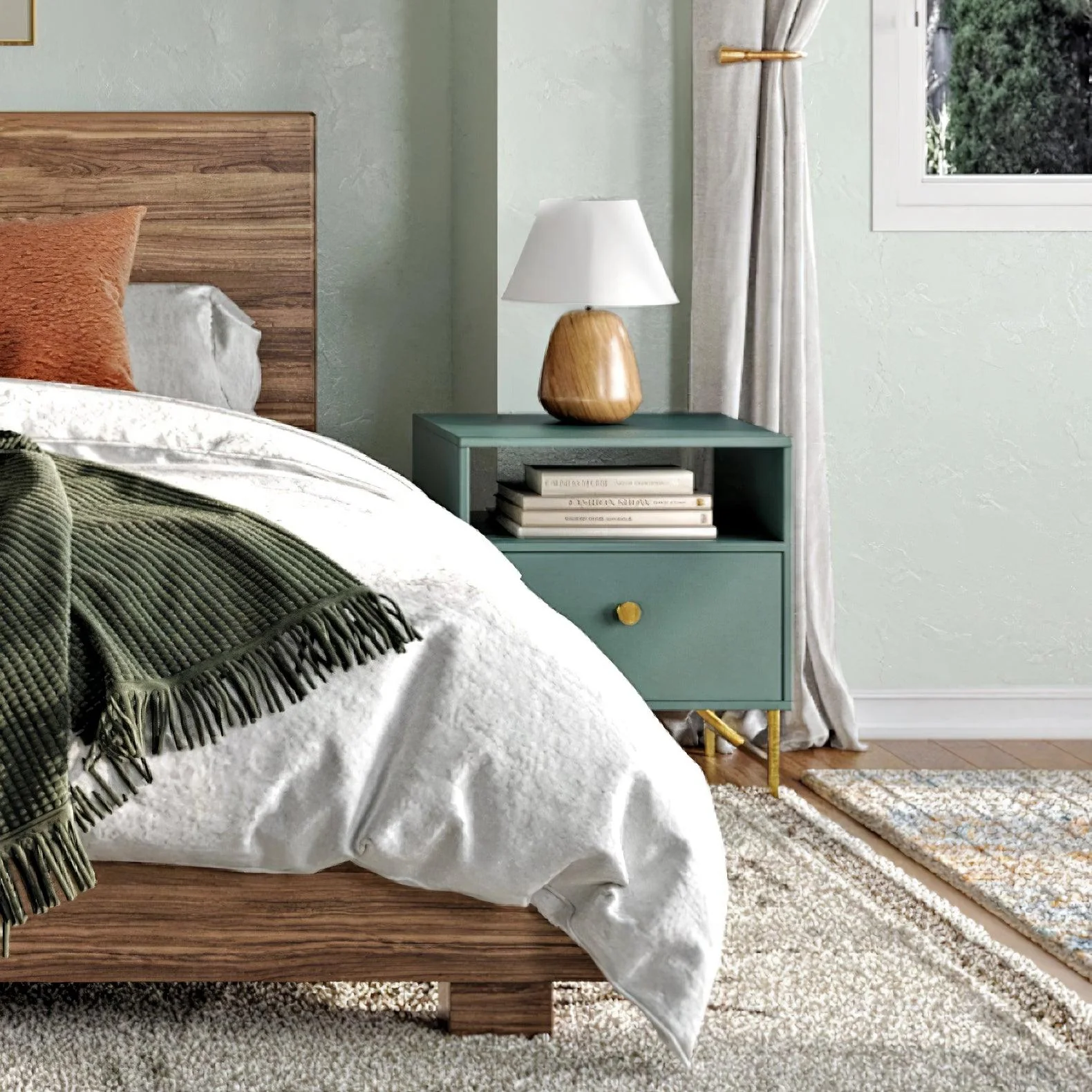 Irving Wood Table Lamp - Image 16
