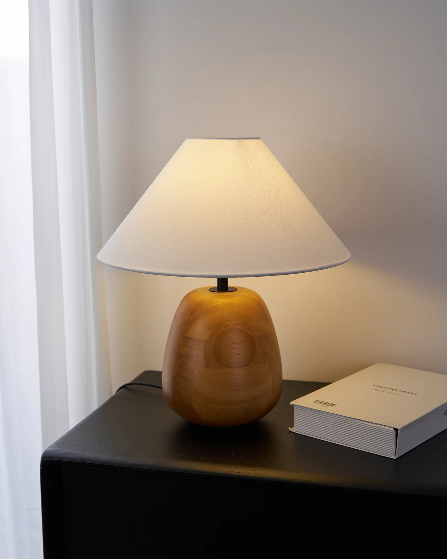 Irving Wood Table Lamp - Image 3
