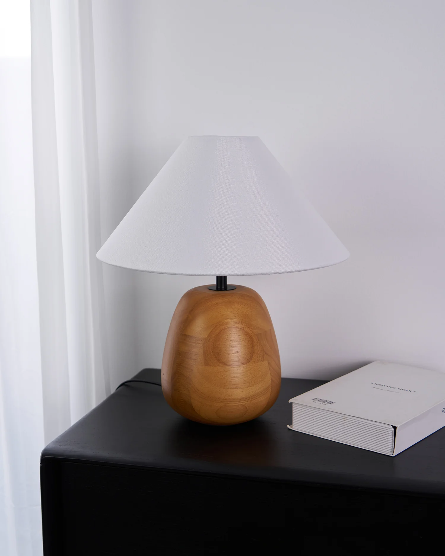 Irving Wood Table Lamp - Image 35