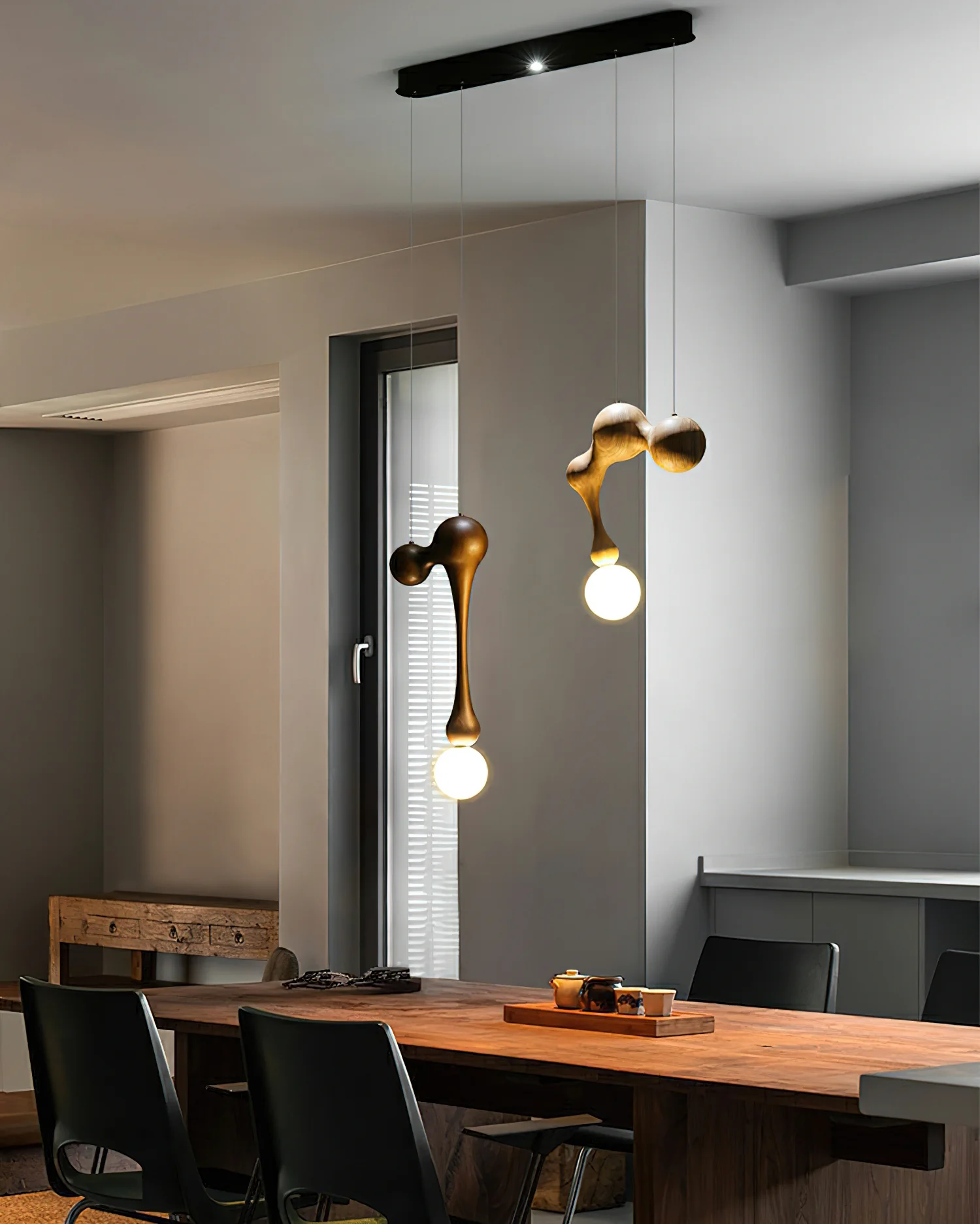 Jenna Wooden Pendant Lamp - Image 48