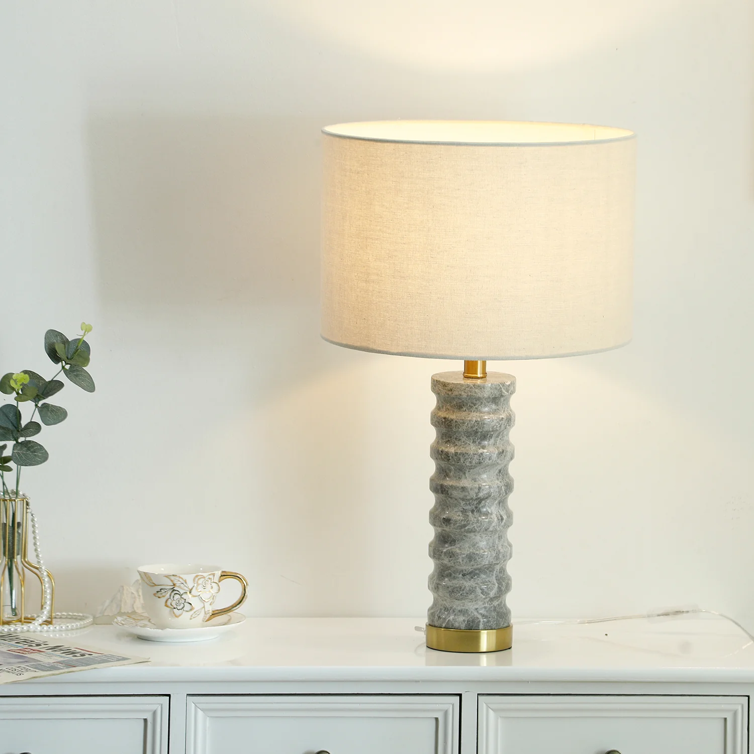 Julienne Marble Table Lamp - Image 6
