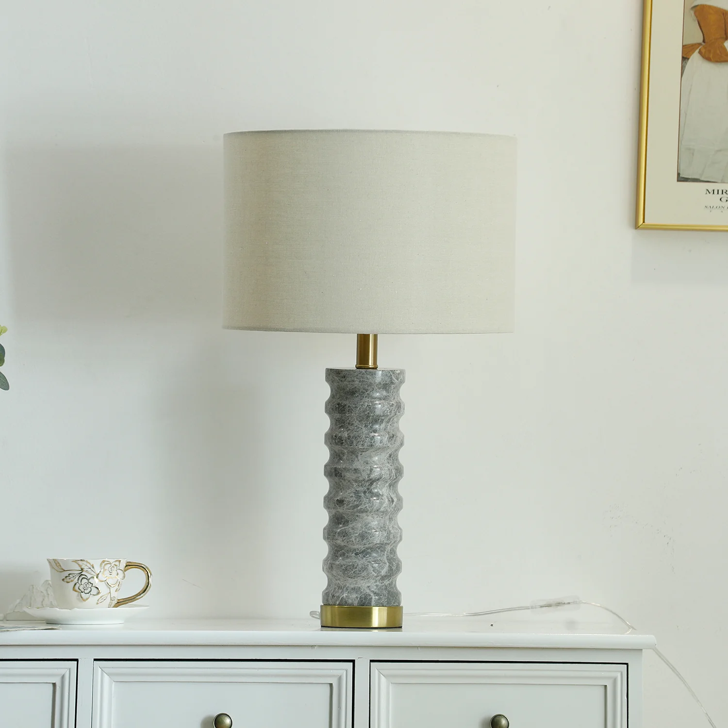 Julienne Marble Table Lamp - Image 8