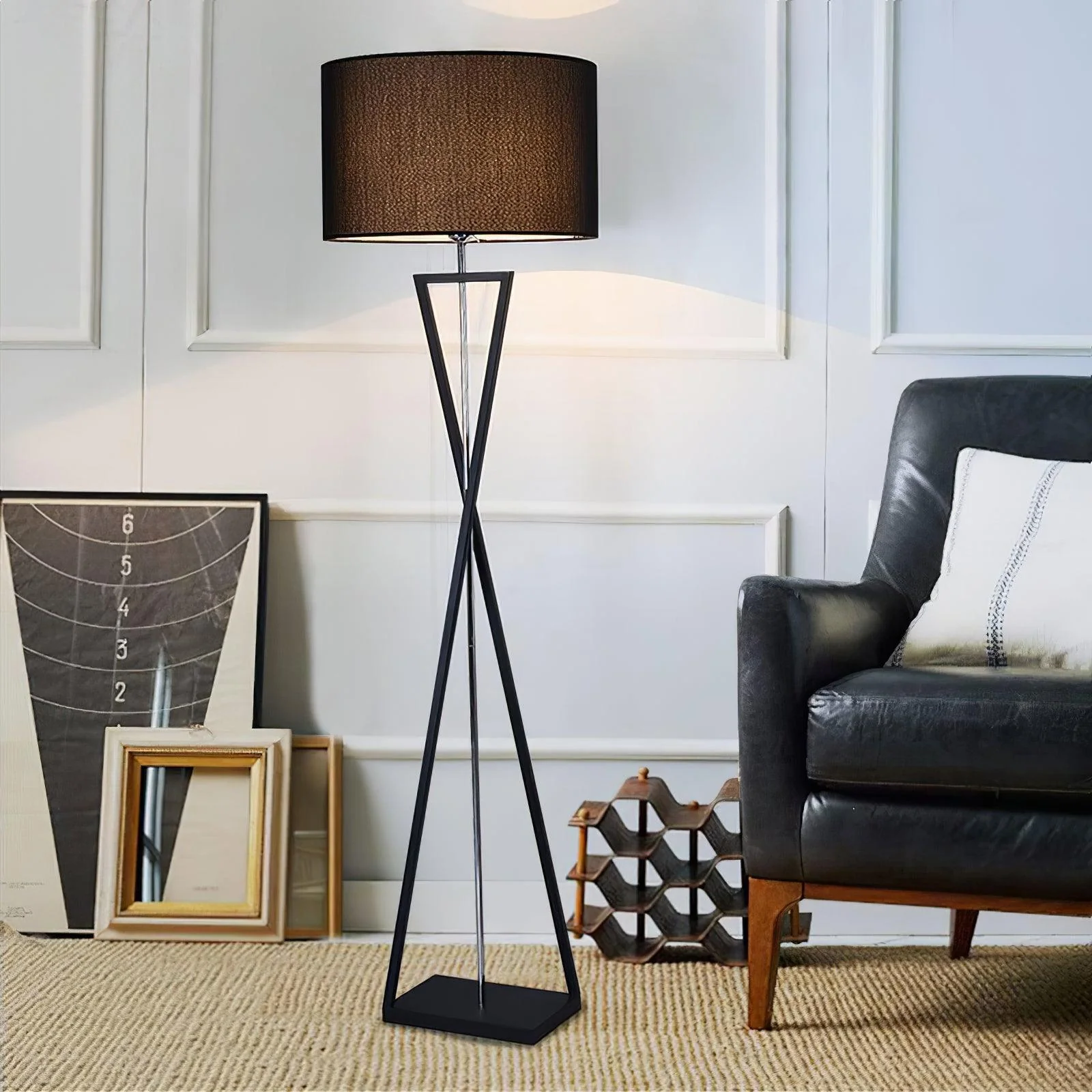 Kaden Black Floor Lamp - Image 7