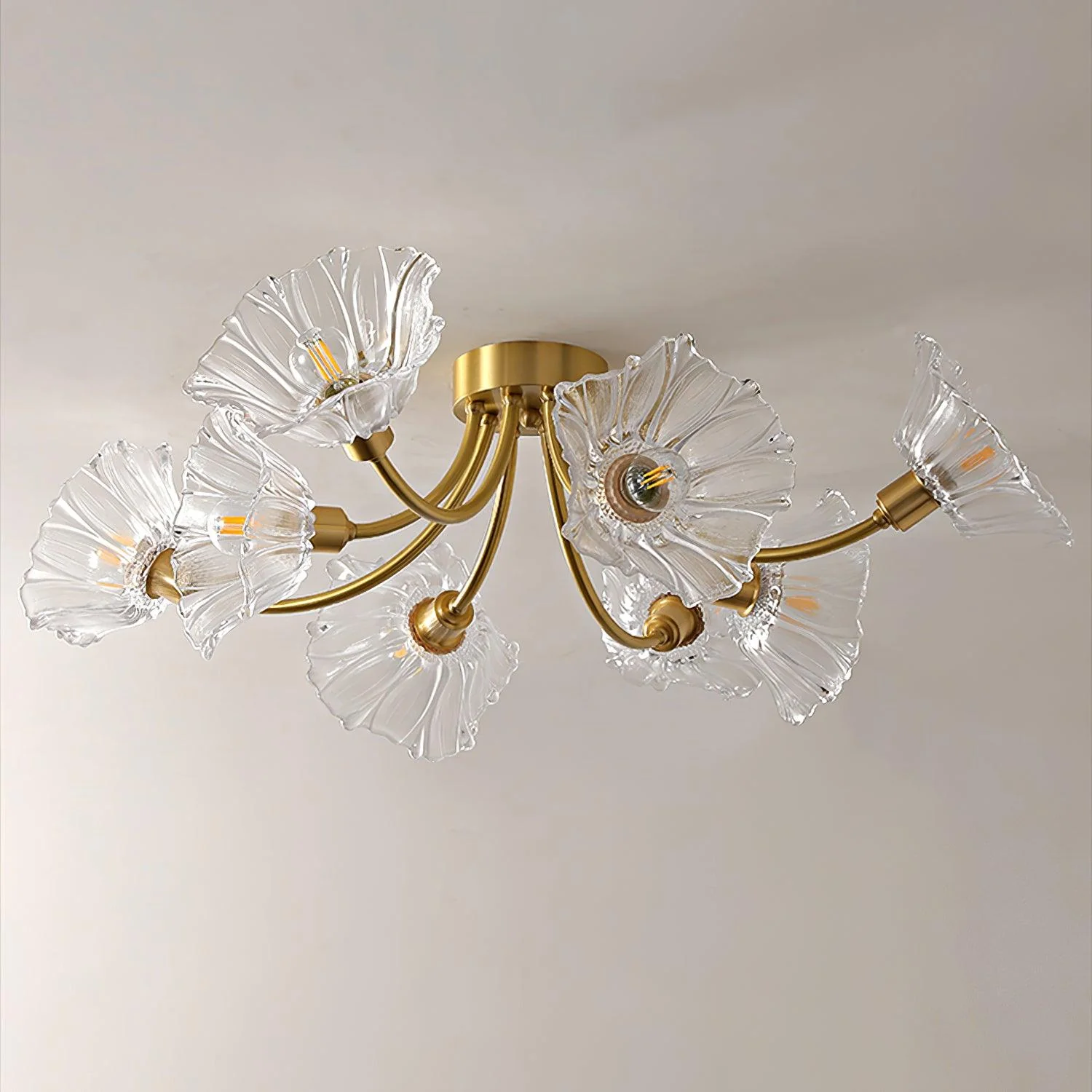 Kalin Flower Glass Ceiling Lamp - Image 10