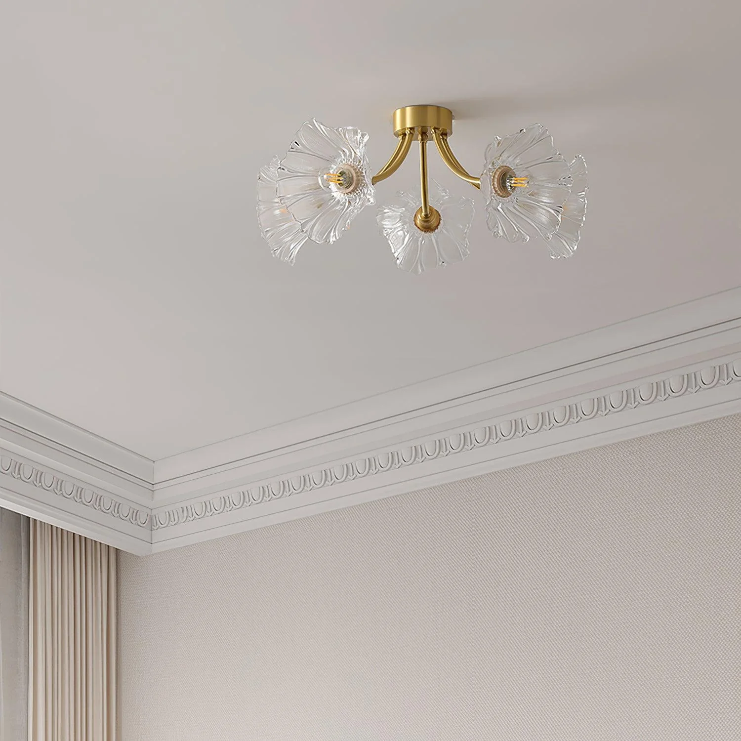 Kalin Flower Glass Ceiling Lamp - Image 11