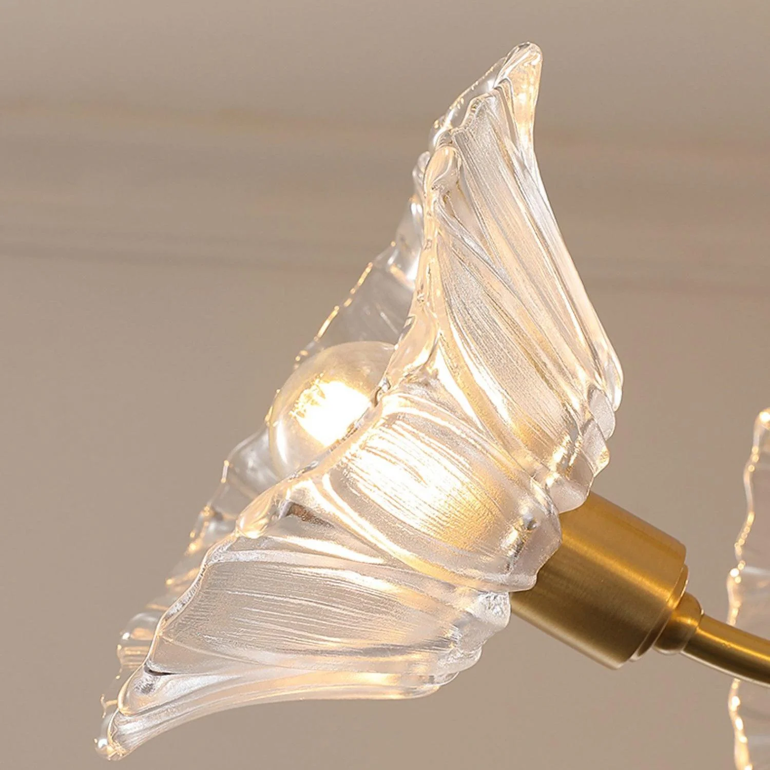 Kalin Flower Glass Ceiling Lamp - Image 15