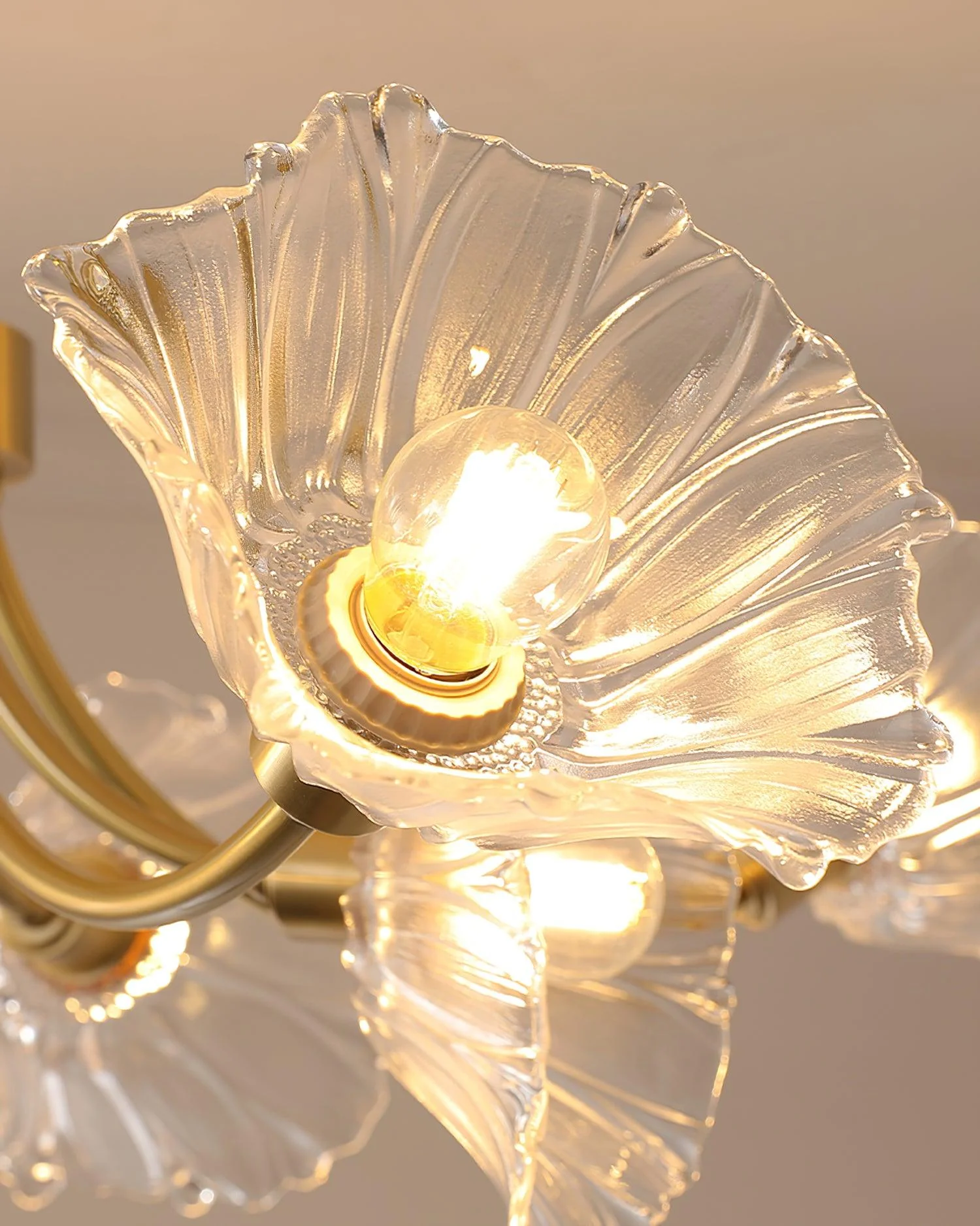 Kalin Flower Glass Ceiling Lamp - Image 16