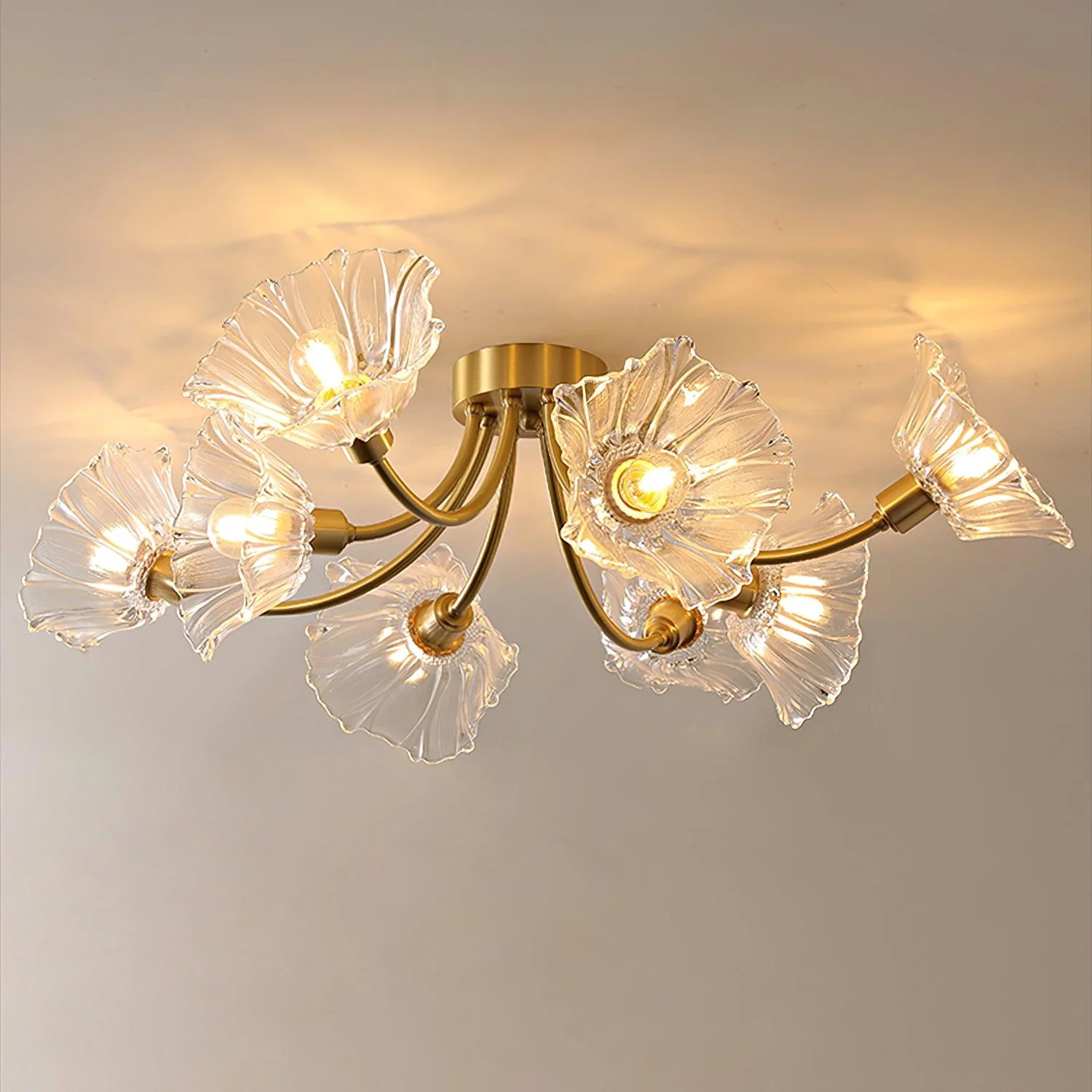 Kalin Flower Glass Ceiling Lamp - Image 18