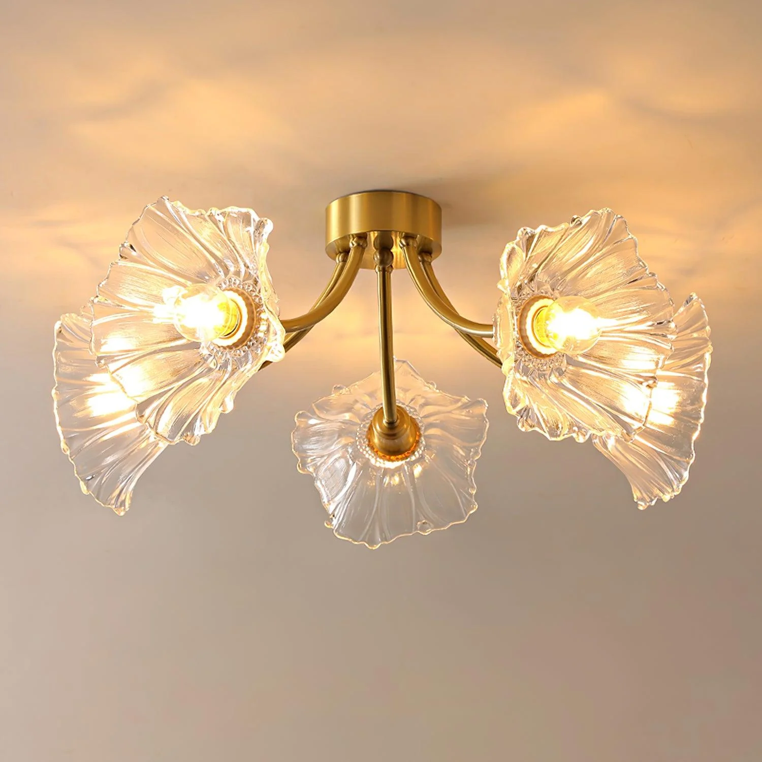 Kalin Flower Glass Ceiling Lamp - Image 19
