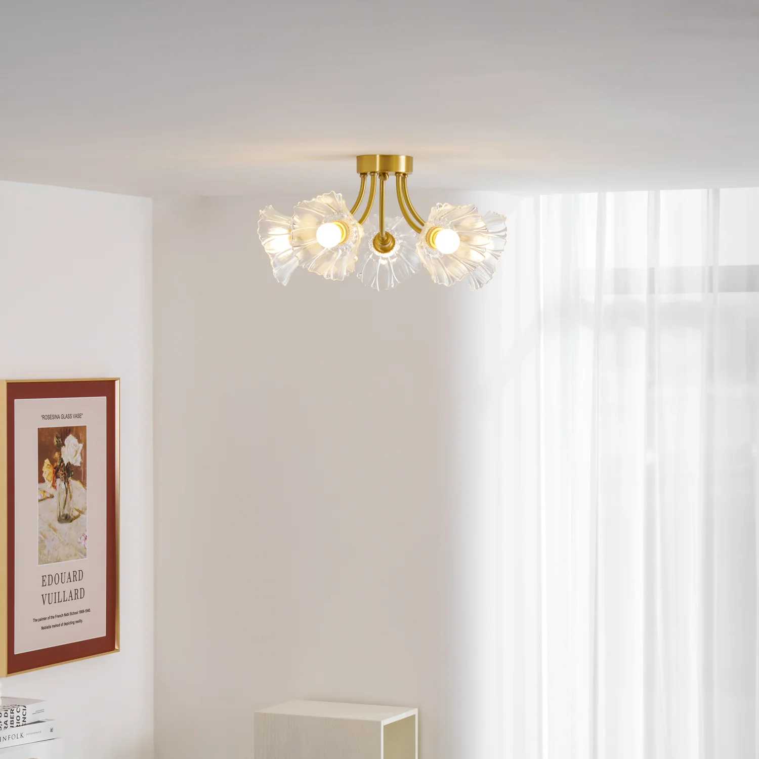 Kalin Flower Glass Ceiling Lamp - Image 26