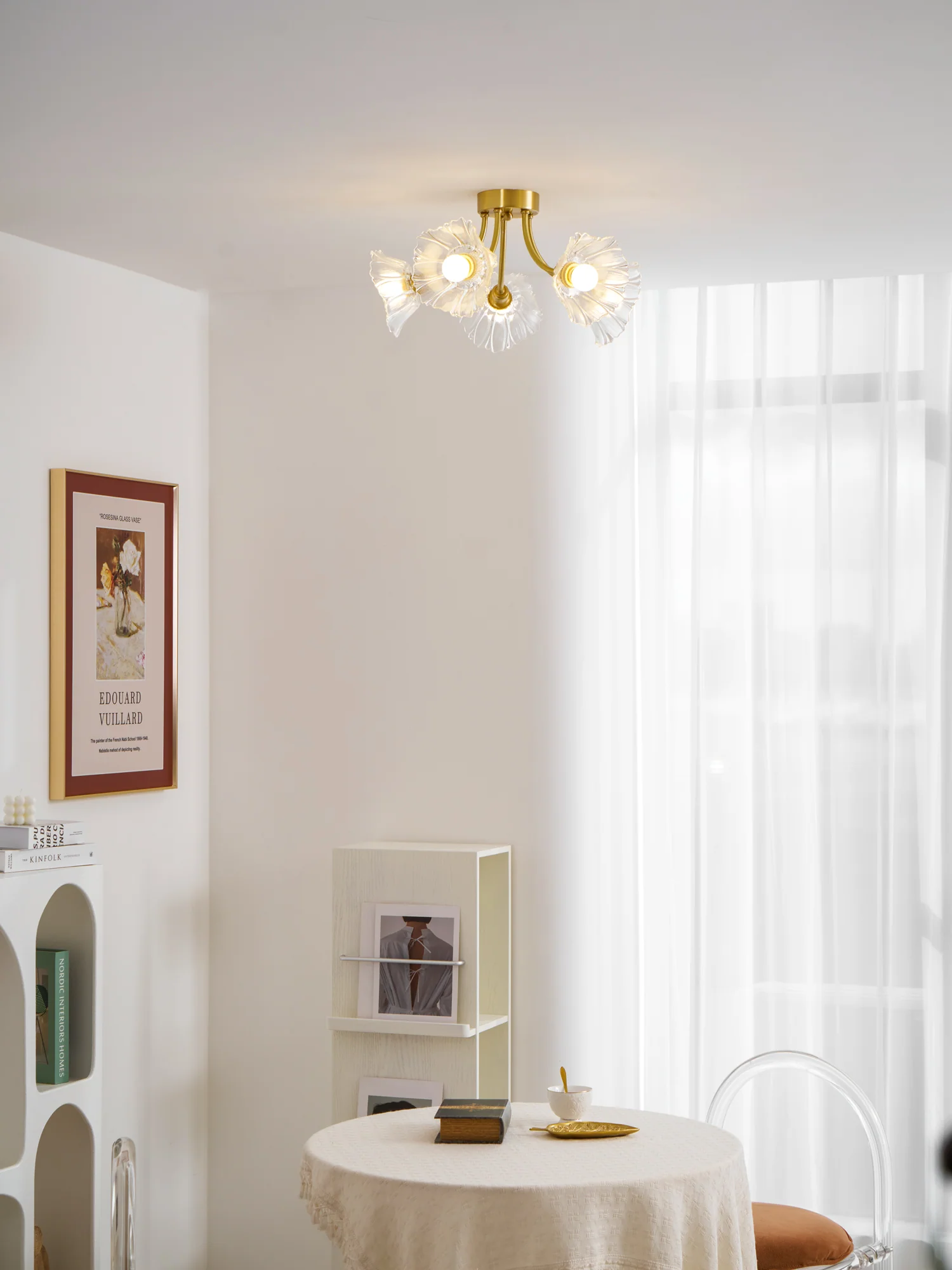 Kalin Flower Glass Ceiling Lamp - Image 28
