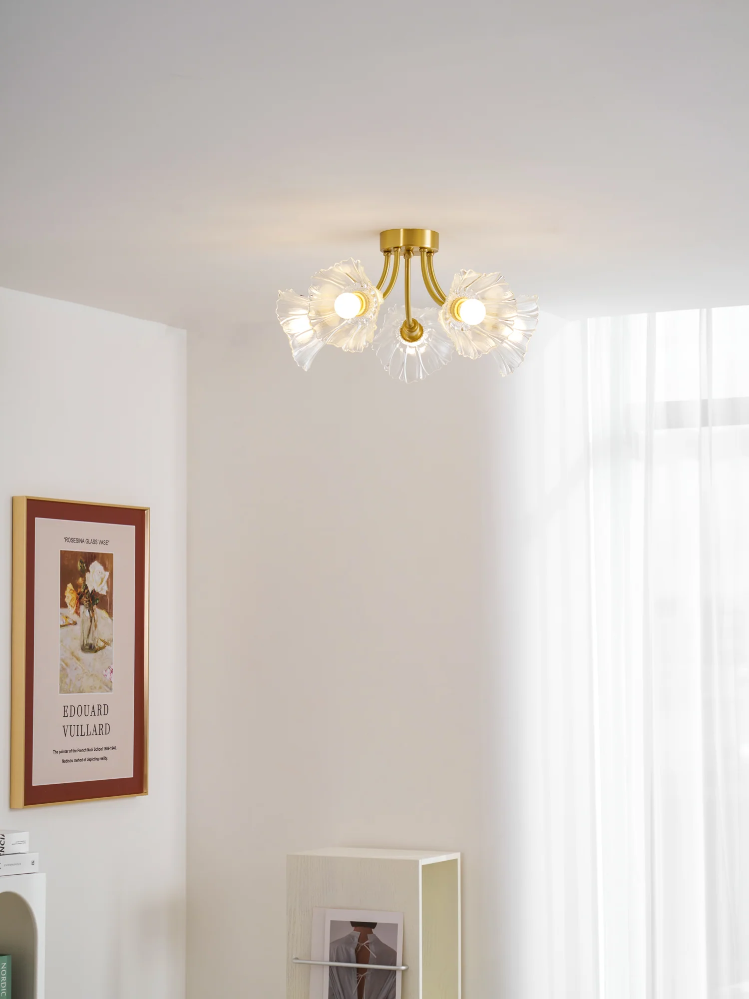 Kalin Flower Glass Ceiling Lamp - Image 29