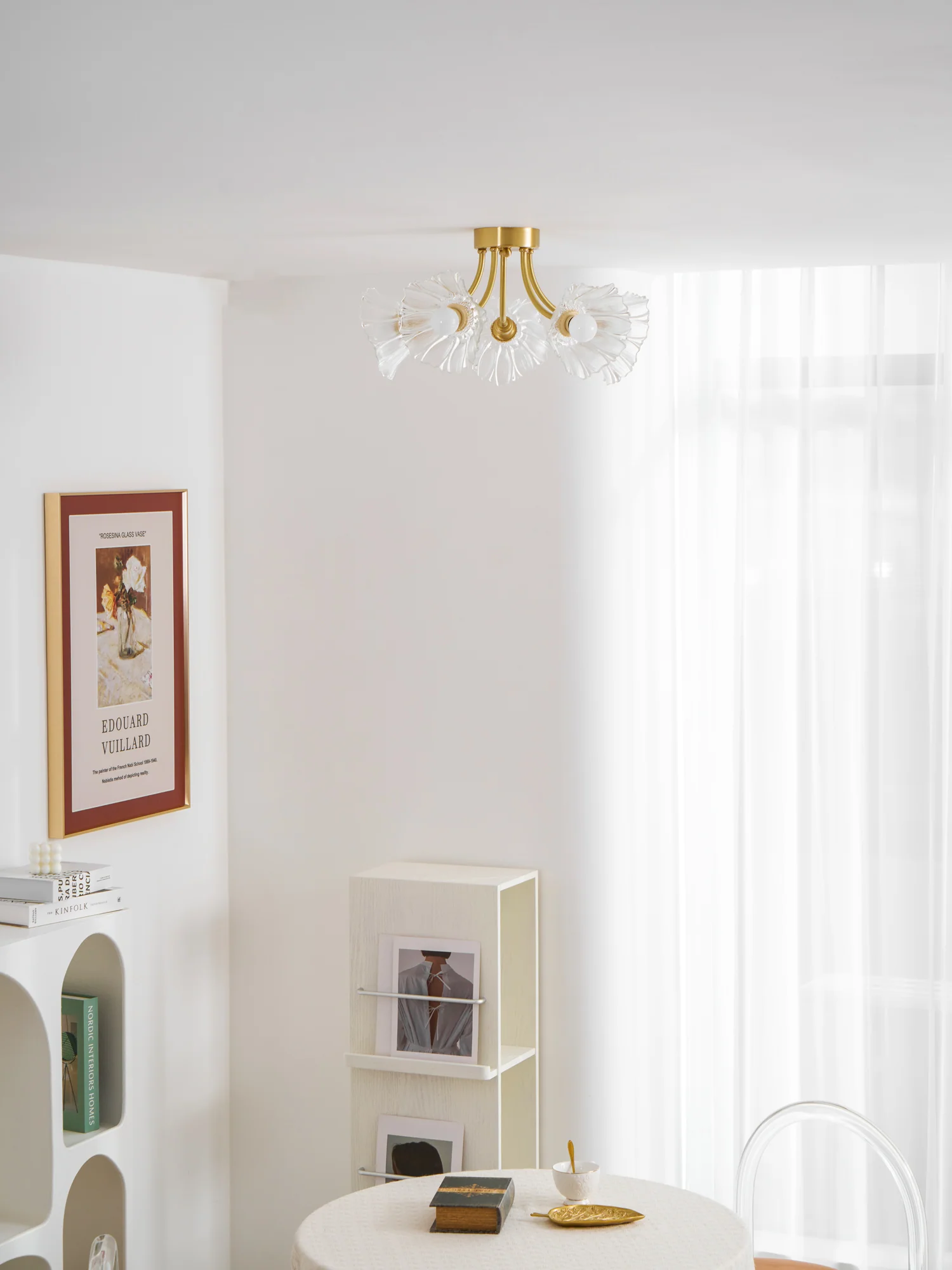Kalin Flower Glass Ceiling Lamp - Image 30