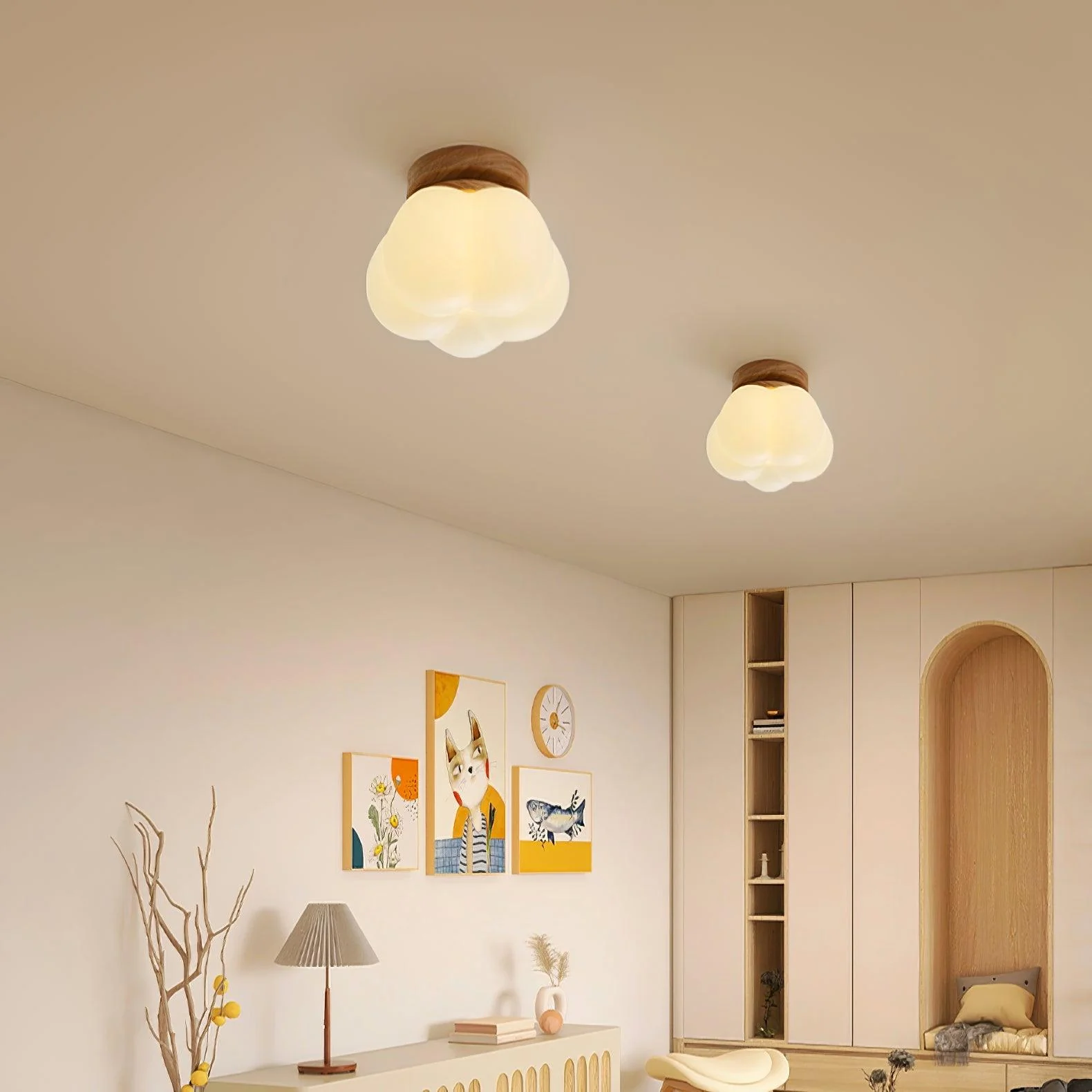 Kapok Flower Mini Ceiling Lamp - Image 5