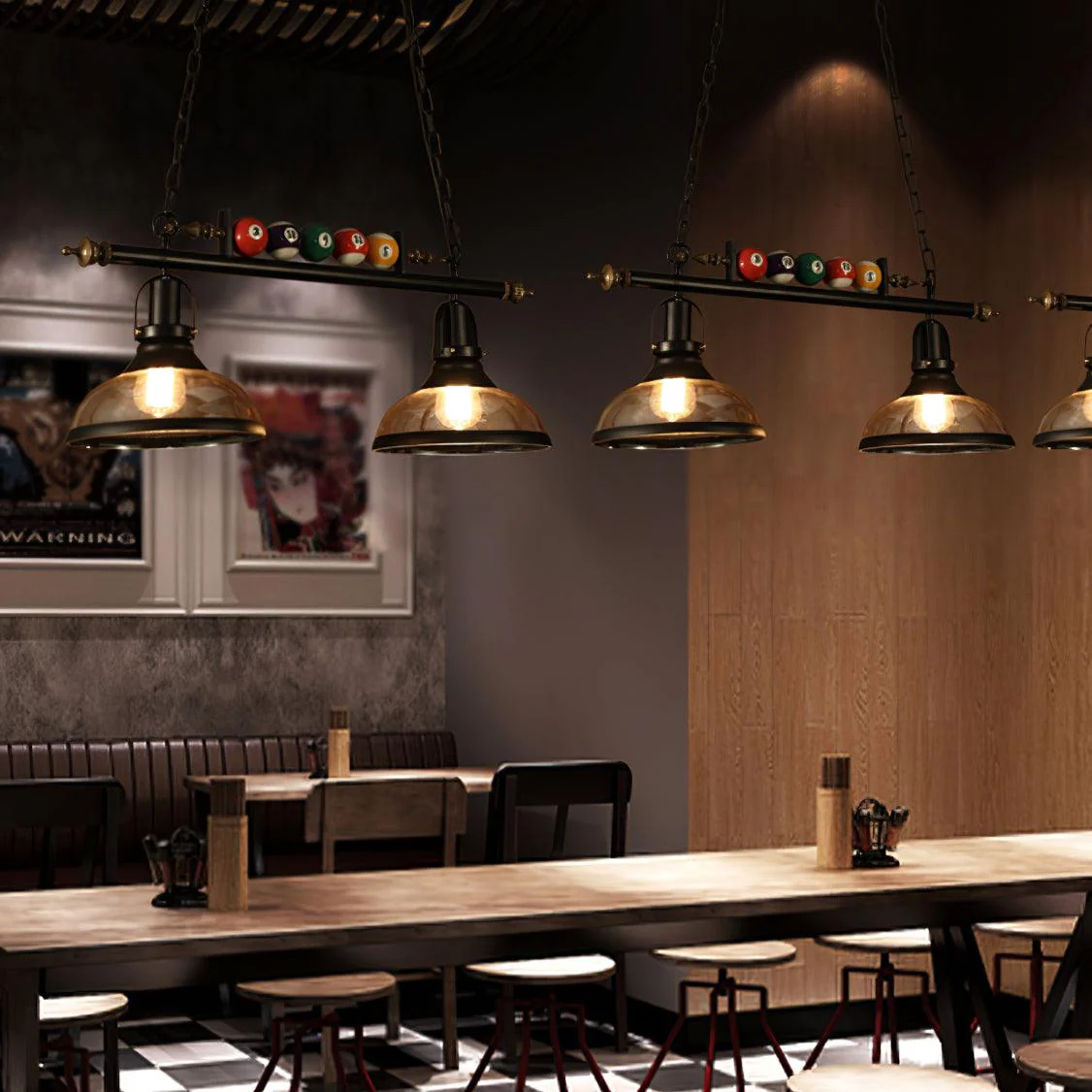 Kasha Billiard Chandelier - Image 5