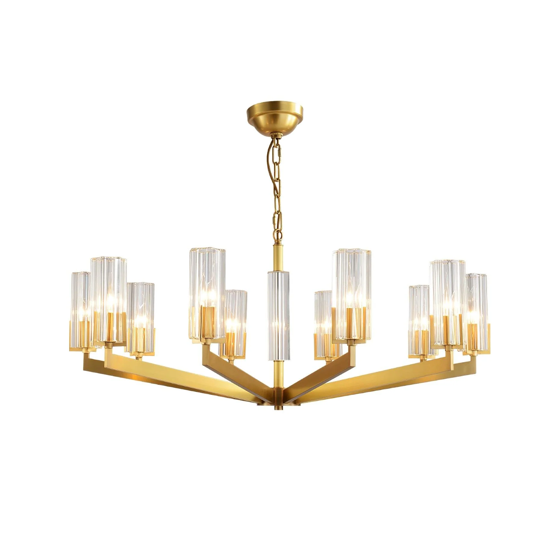 Kayla Brass Chandelier - Image 15