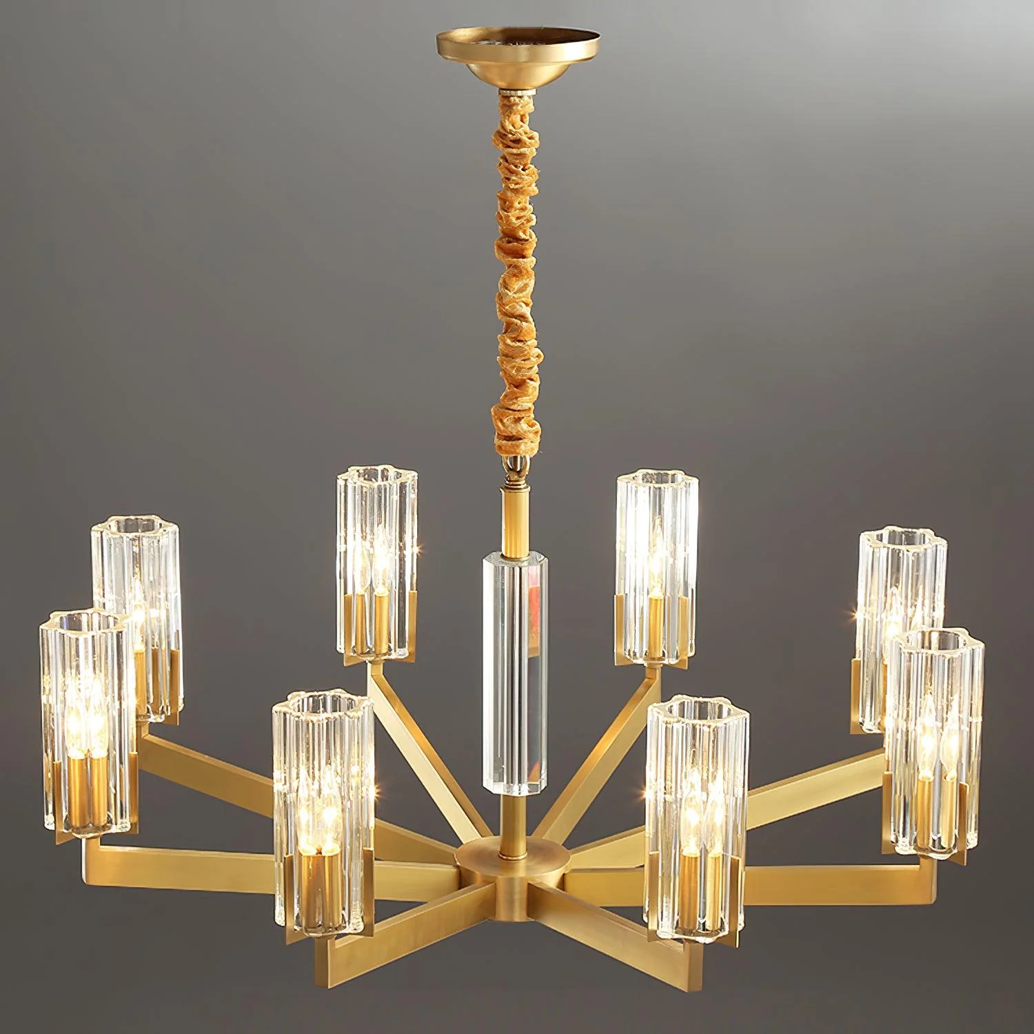 Kayla Brass Chandelier - Image 18