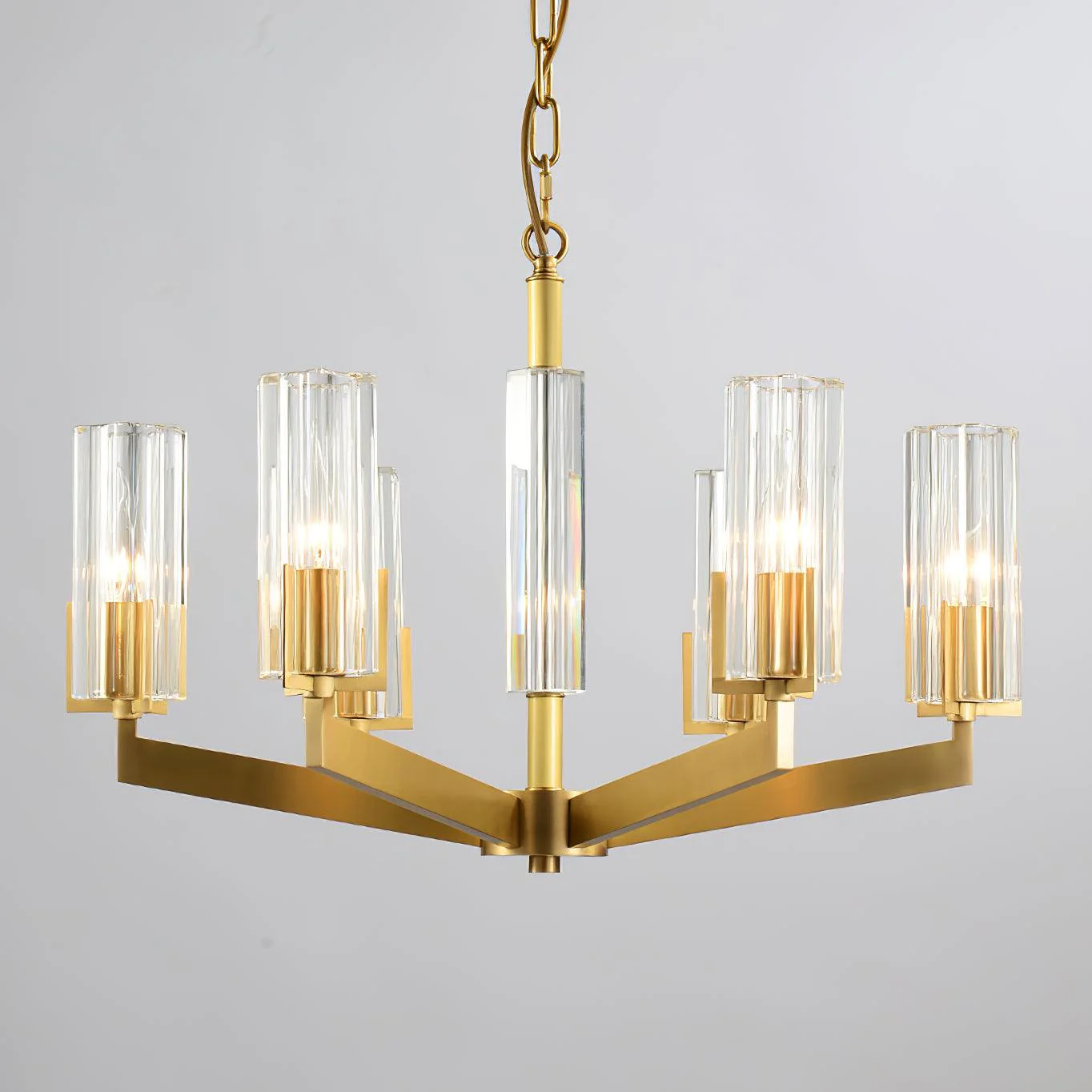 Kayla Brass Chandelier - Image 21