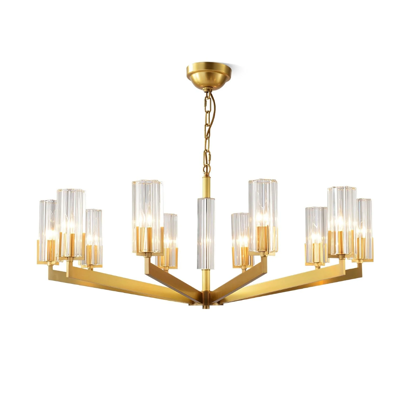 Kayla Brass Chandelier - Image 24