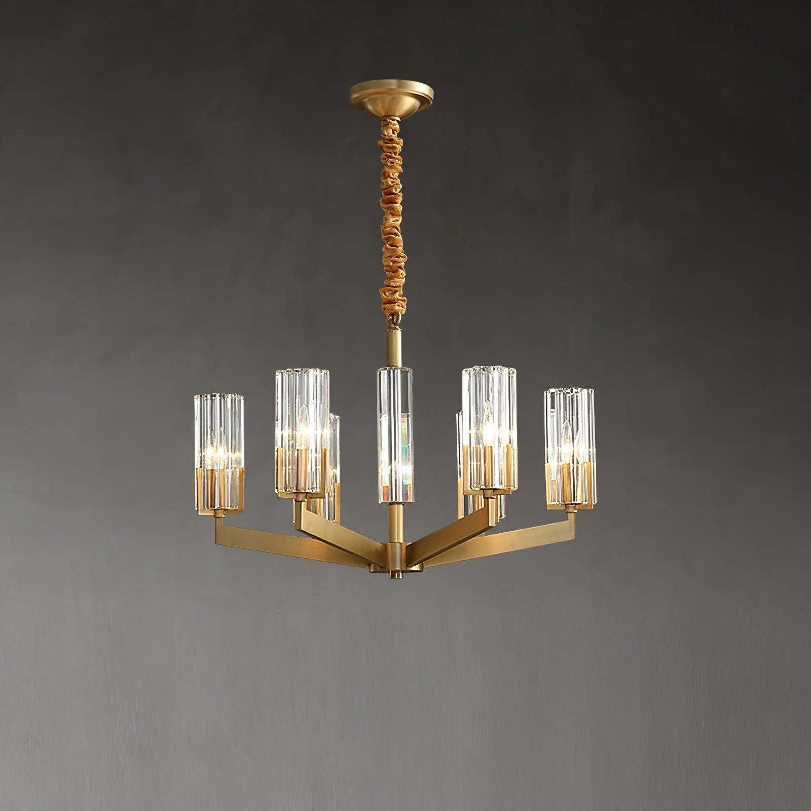 Kayla Brass Chandelier - Image 28